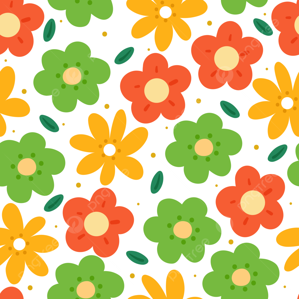 Wallpaper #4B2MLZMBlOZrFDOkv9C4211 Seamless Pattern Hand Drawing Flower and Leaves Seamless Pattern
