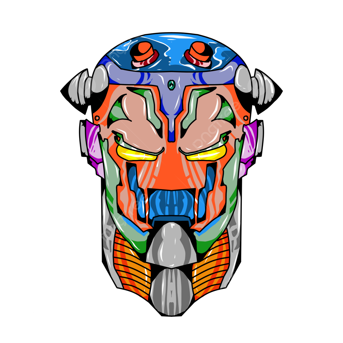 Wallpaper #vWdm9pIBSpphPi3-zYNc46 Robot Head Vector Robot Head Vector Png and Vector with Transparent
