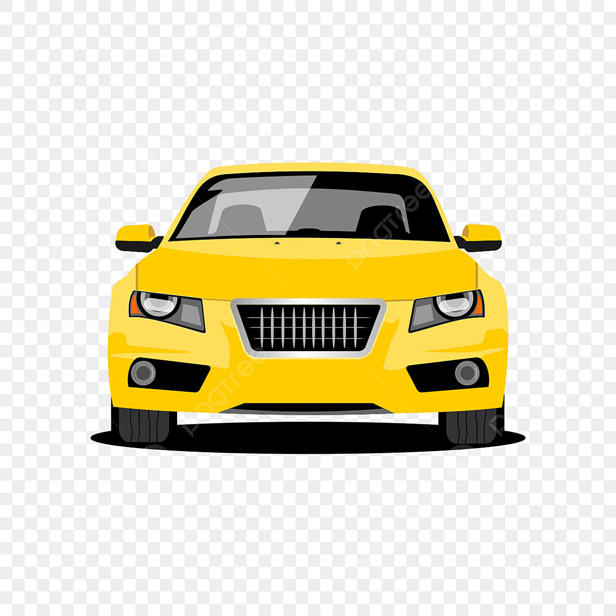 Wallpaper #60421 Yellow Mini Car Cartoon Vector Illustration 1910070 Vector Art at Vecteezy