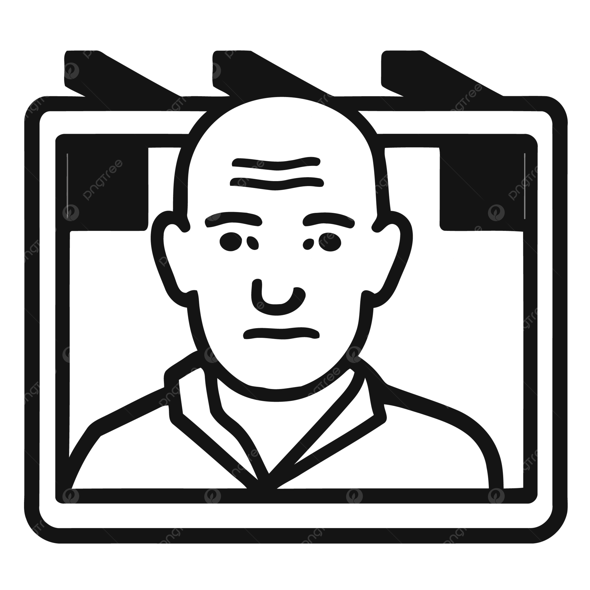 Wallpaper #TGhTH5MBSpphPi3-xivl182 An Avatar of a Man is in the Frame Showing a Video Vector a Simplistic