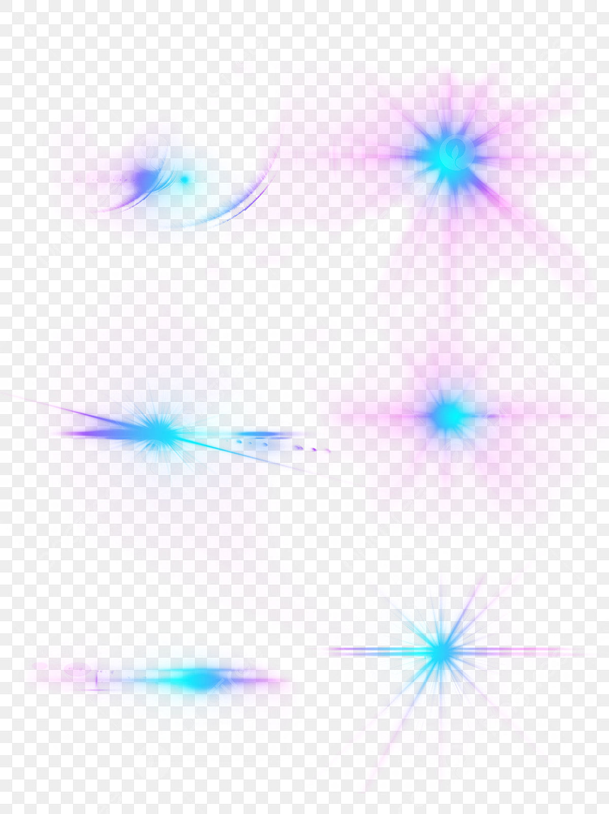 Wallpaper #MRnSNo8BtGB6xQ78WKQX30 Light Effect Blue Purple Gradient Illuminating Element Light Effect