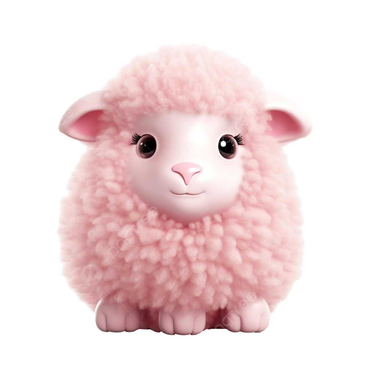 Wallpaper #OmeU-JIBSpphPi3-QYpX204 Cute Pink Sheep Sheep Cute Drawing Png Transparent Image and Clipart