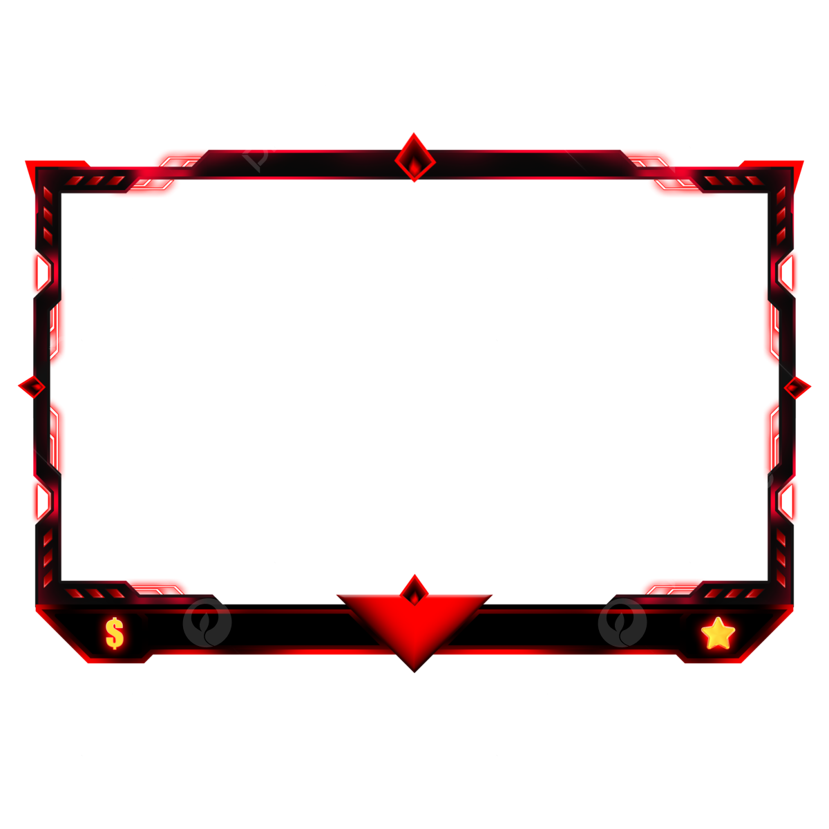 Wallpaper #Y88FO5MBOBUYluQYwLqS184 Twitch Stream Overlay Facecam Frame Red Gradient Grey Png Twitch Images