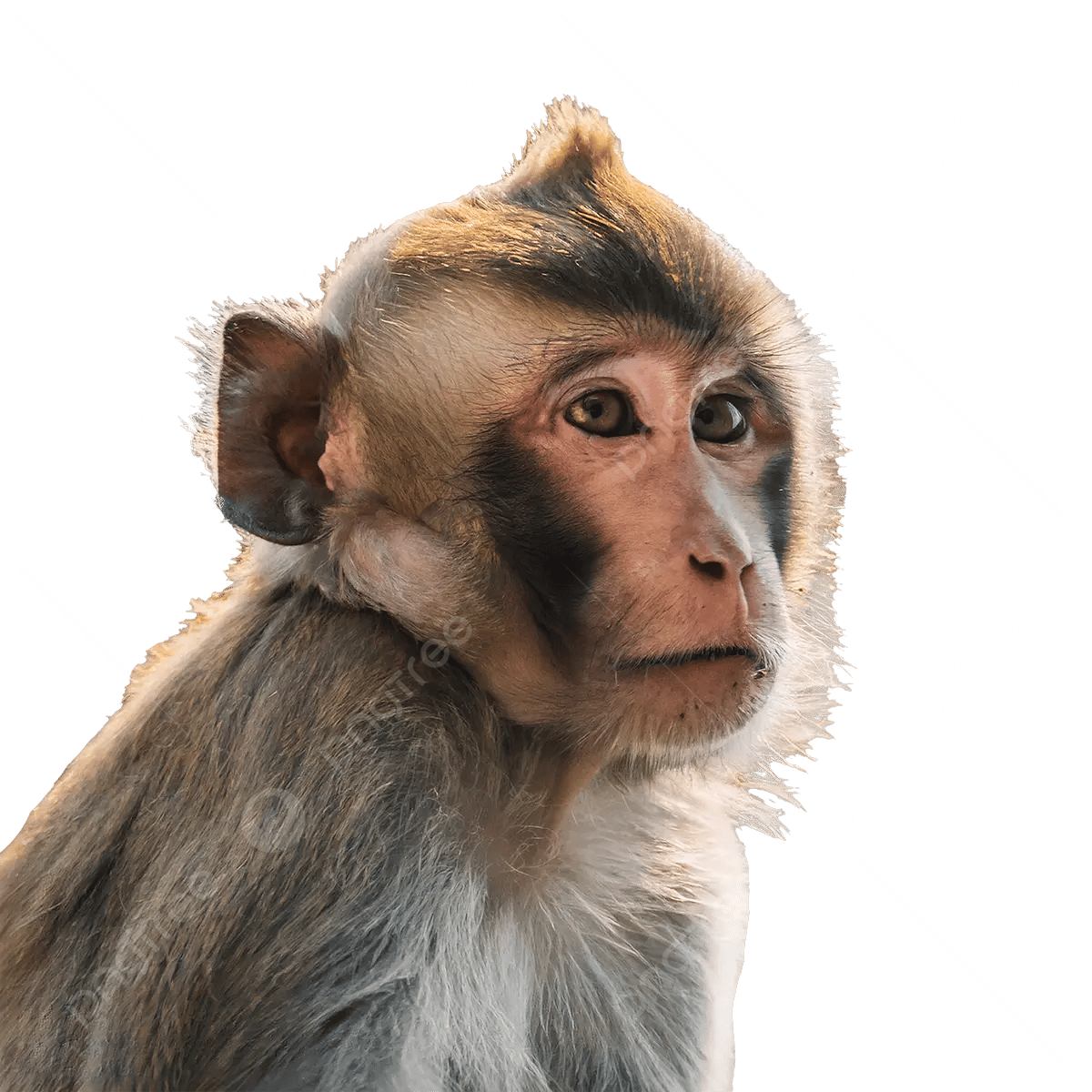 Wallpaper #JneBJ5MB-pgBXx60B6YM200 Monkey Portrait Monkey Face Monkey Closeup Monkey Side Face Png