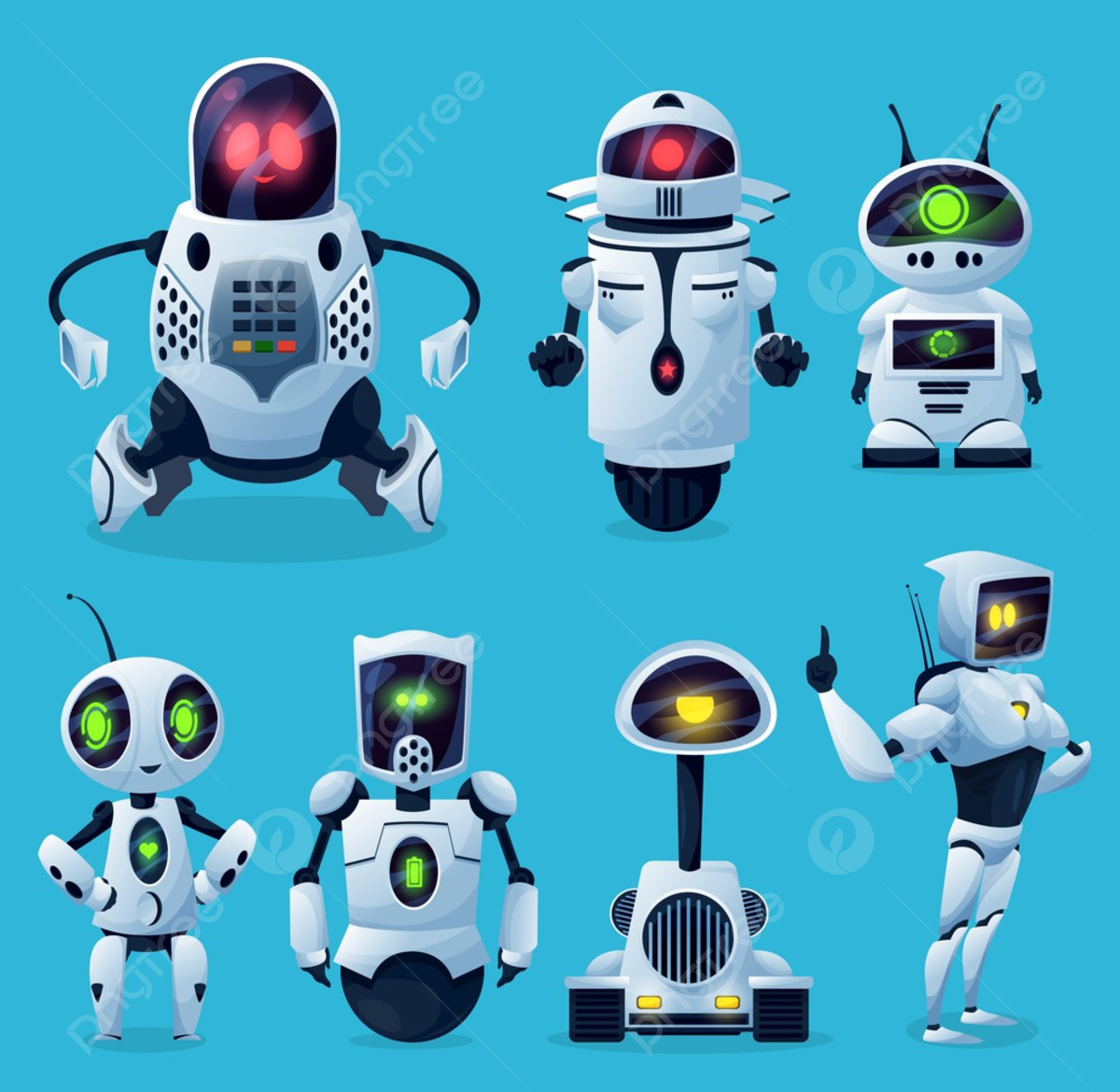 Wallpaper #vWdm9pIBSpphPi3-zYNc200 Robot Chatbot Vector Design Images Robots Robot Cartoon AI Chatbot