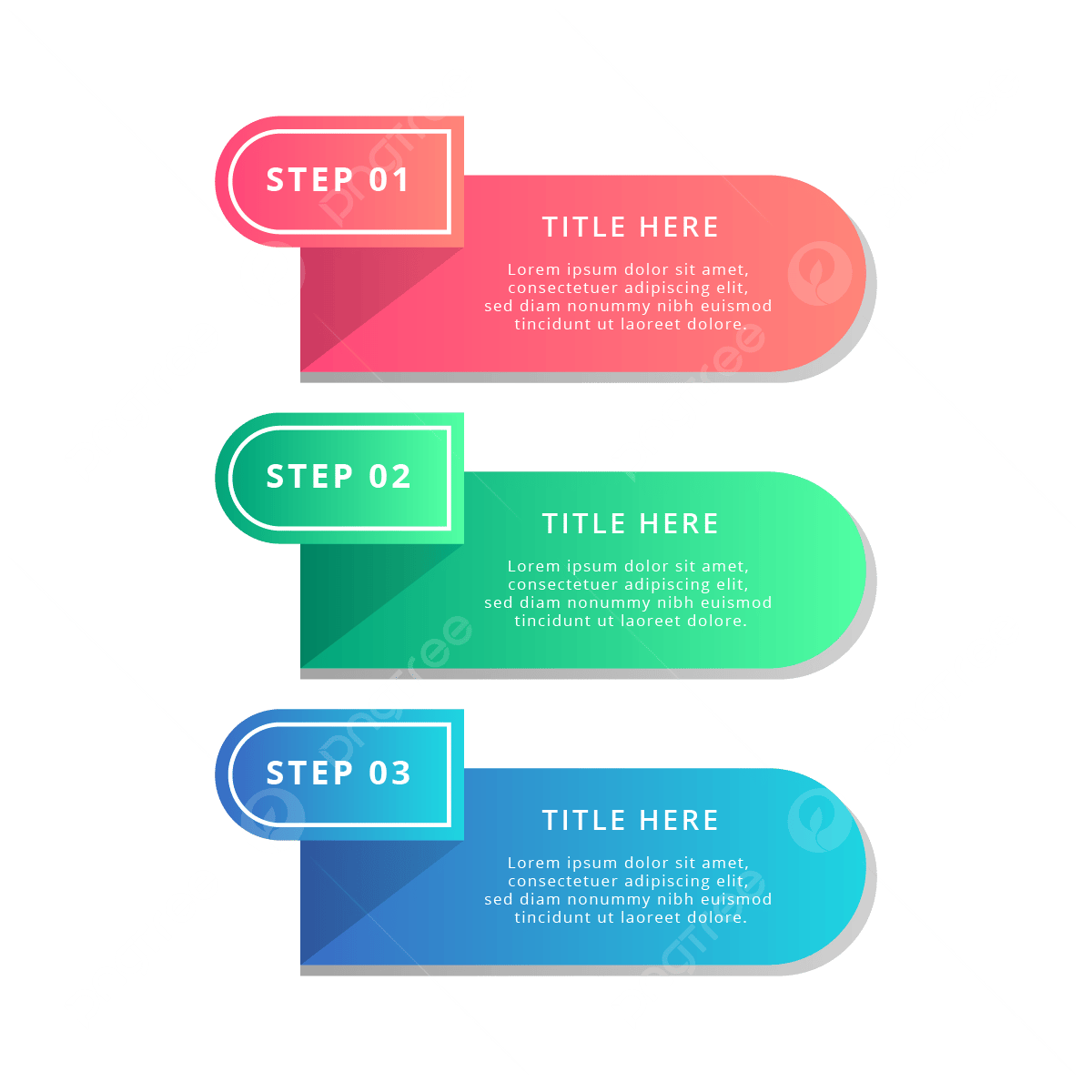 Wallpaper #fDH7NZMB5zzyi_yYhVhu311 Three Clipart Vector Three Infographics Elements Step Flat Design