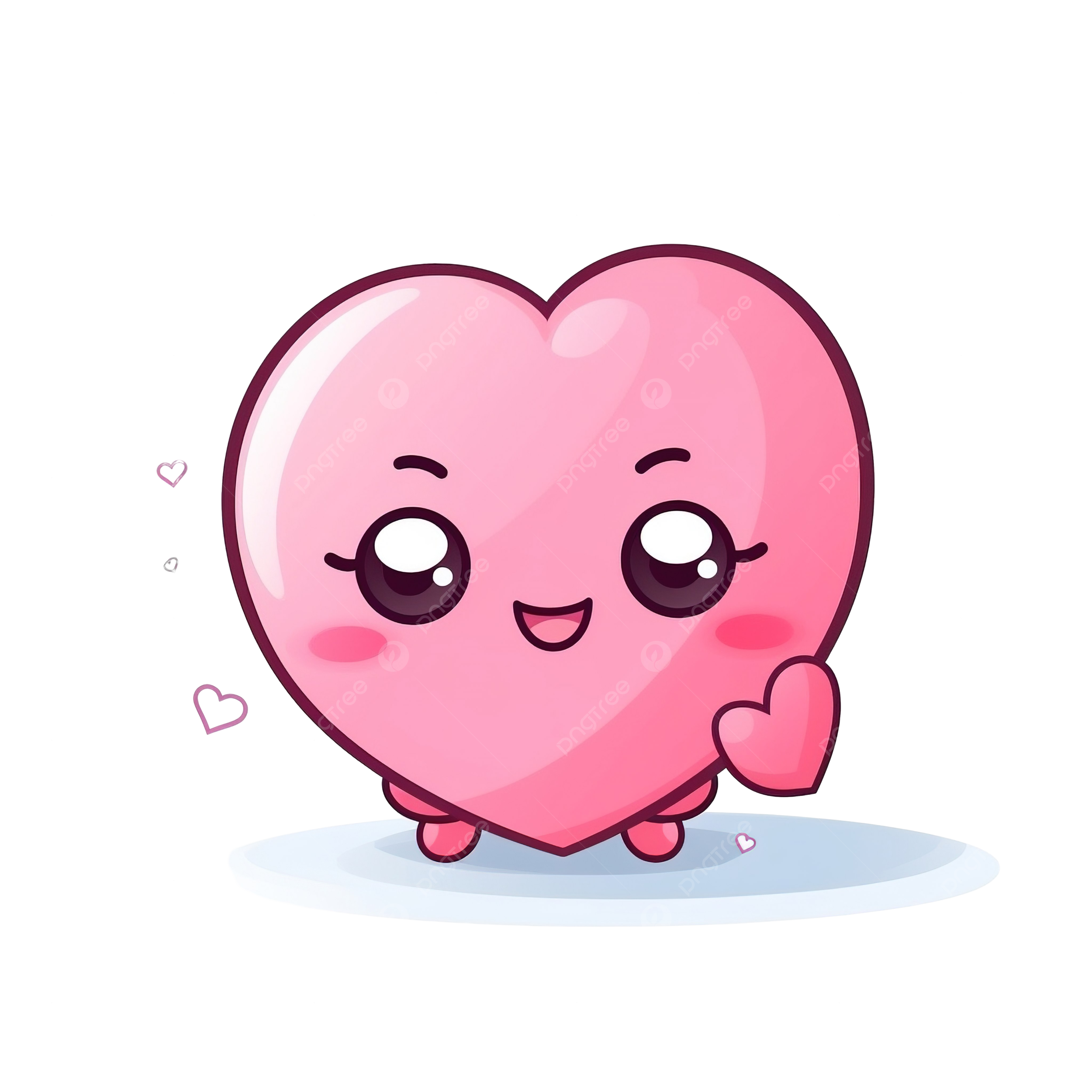 Wallpaper #OmeU-JIBSpphPi3-QYpX205 Cute Pink Love Cartoon Character Pink Love Valentine Png Transparent