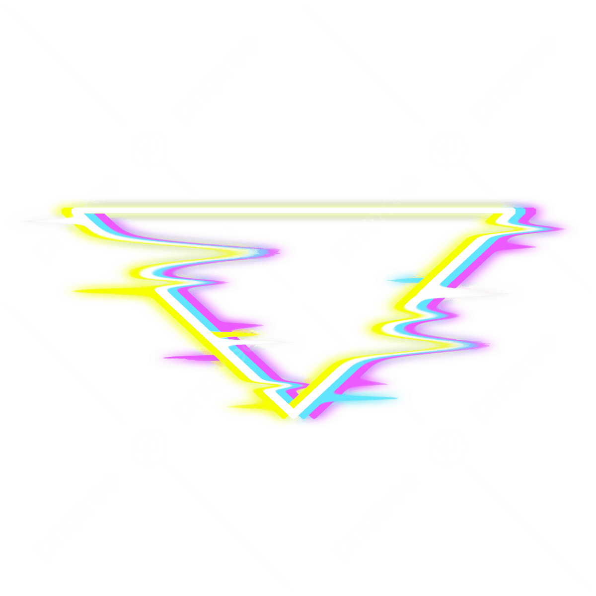 Wallpaper #ime4ApMBSpphPi3-D7BO213 Inverted Triangle Png Image Neon Fault Style Inverted Triangle Border