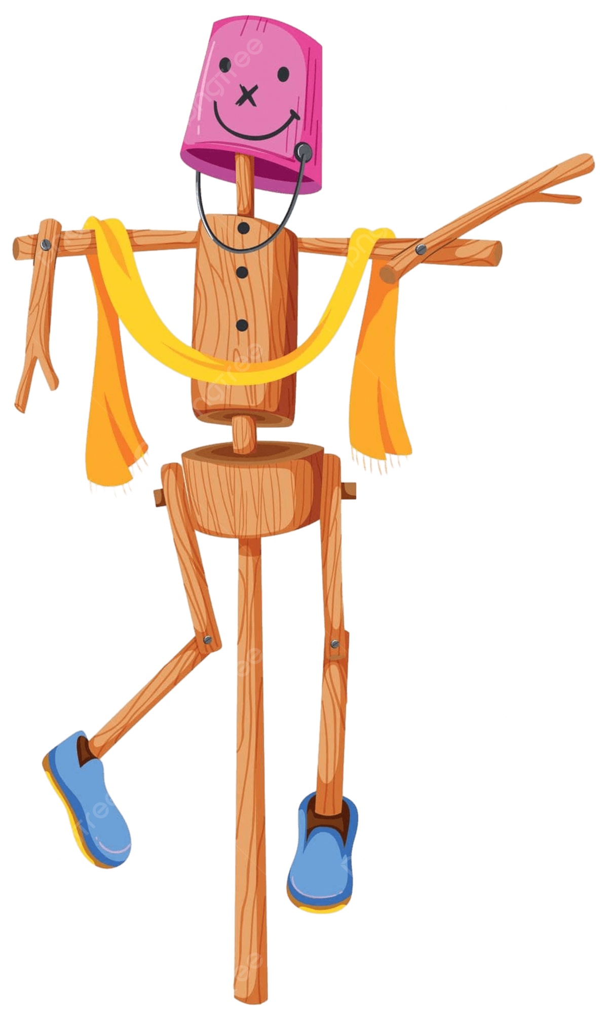 Wallpaper #1neqJpMB-pgBXx6036I4329 Scarecrow Made of Wood Stand Scarecrow Graphic Vector Stand Scarecrow