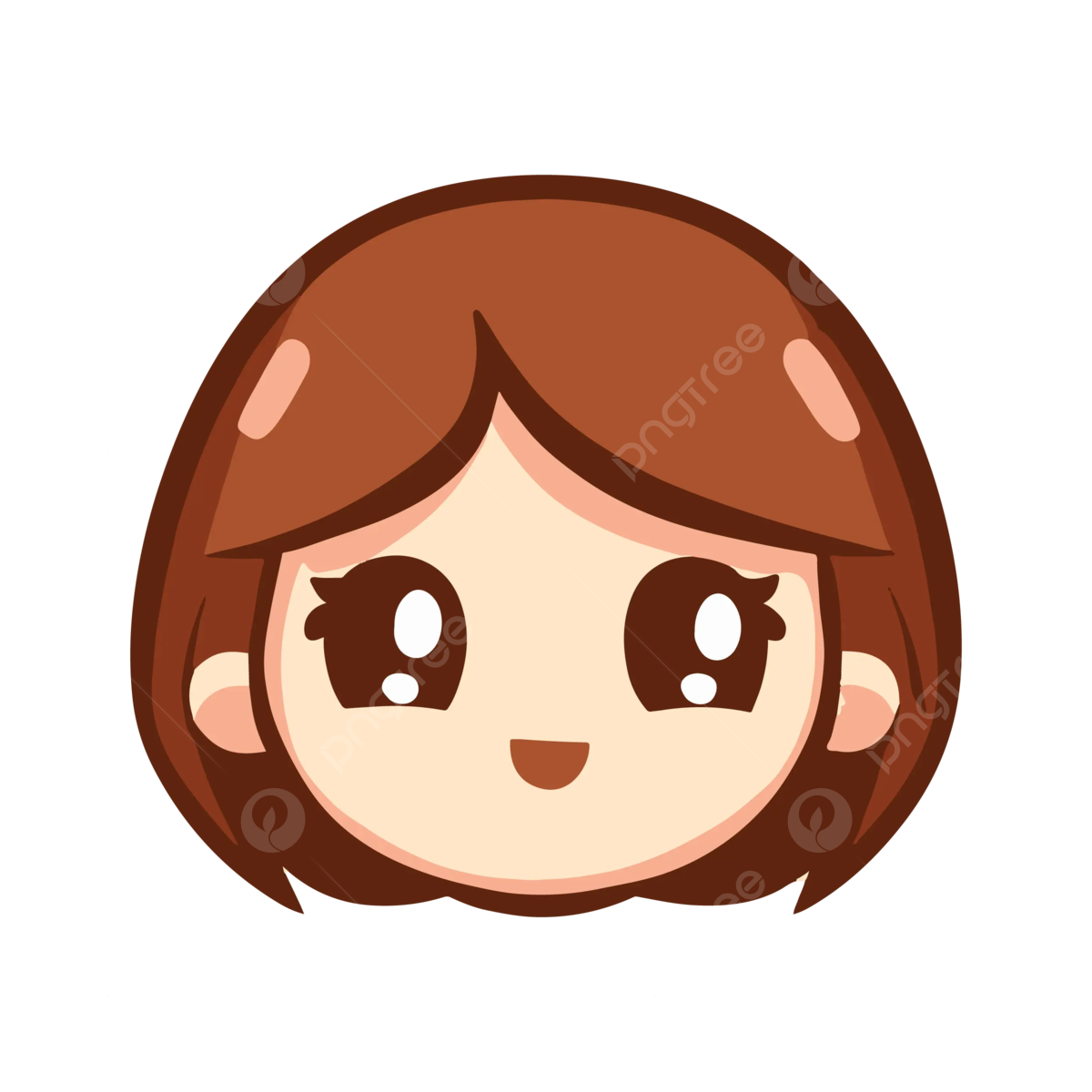Wallpaper #tmiSGZMBSpphPi3-zxdm217 Cute Cartoon Girls Face Vector Cute Cartoon Face Girls Face Png and