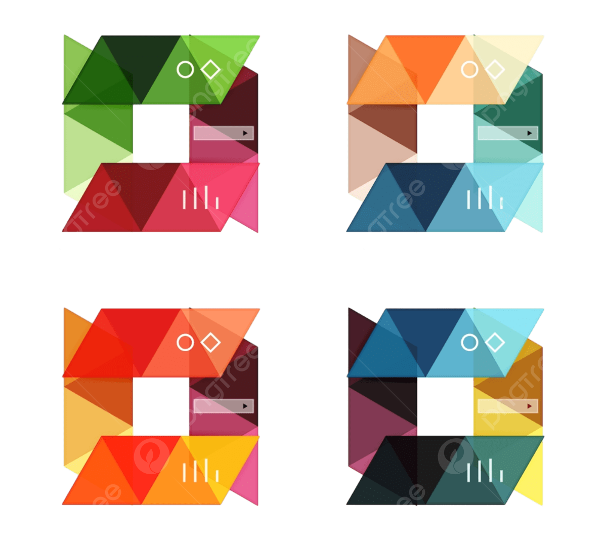 Wallpaper #9GcB_pIBSpphPi3-vp2c255 Blank Web Vector Art Png Vector Set of Blank Geometric Infographic Web