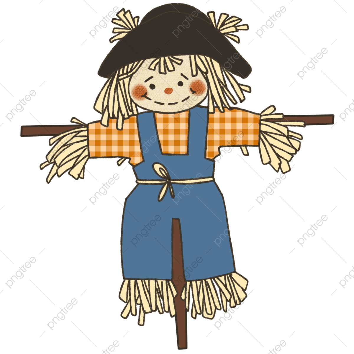 Wallpaper #1neqJpMB-pgBXx6036I4284 Scarecrows Clipart Transparent Png HD Scarecrow Autumn Day Paddy