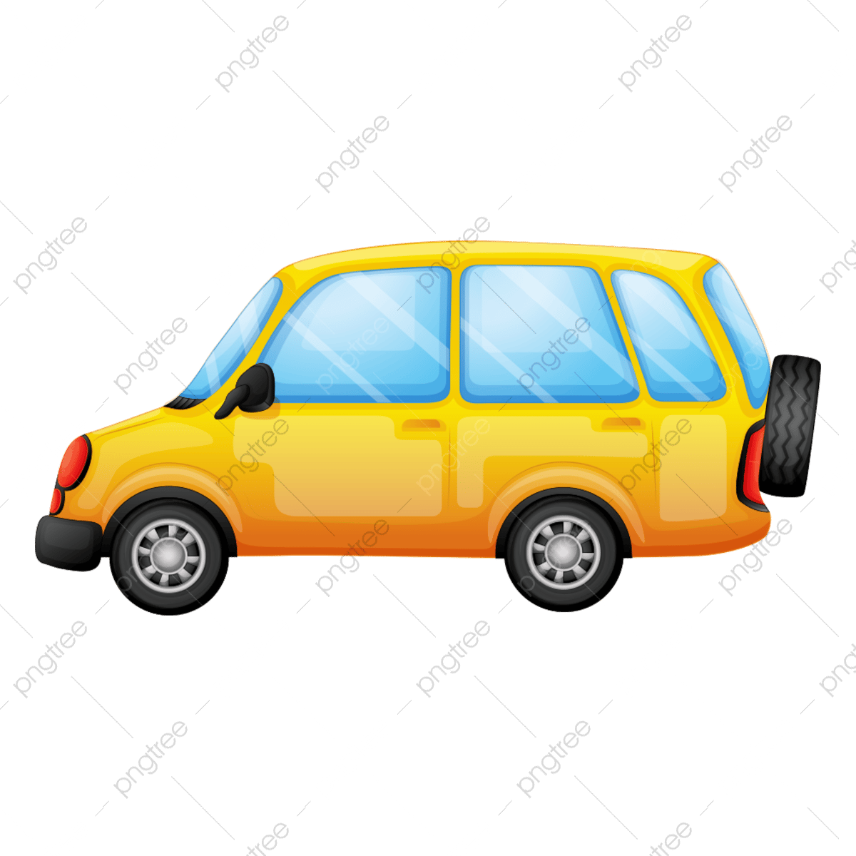 Wallpaper #60421 Yellow Mini Car Cartoon Vector Illustration 1910070 Vector Art at Vecteezy