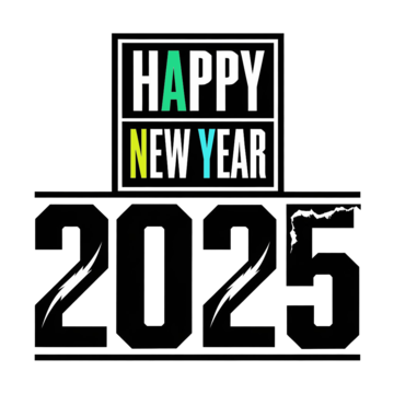 Wallpaper #U7gq25IBJvJKYCmEGfWT499 Black and Neon New Year 2025 Png Transparent Images Free Download