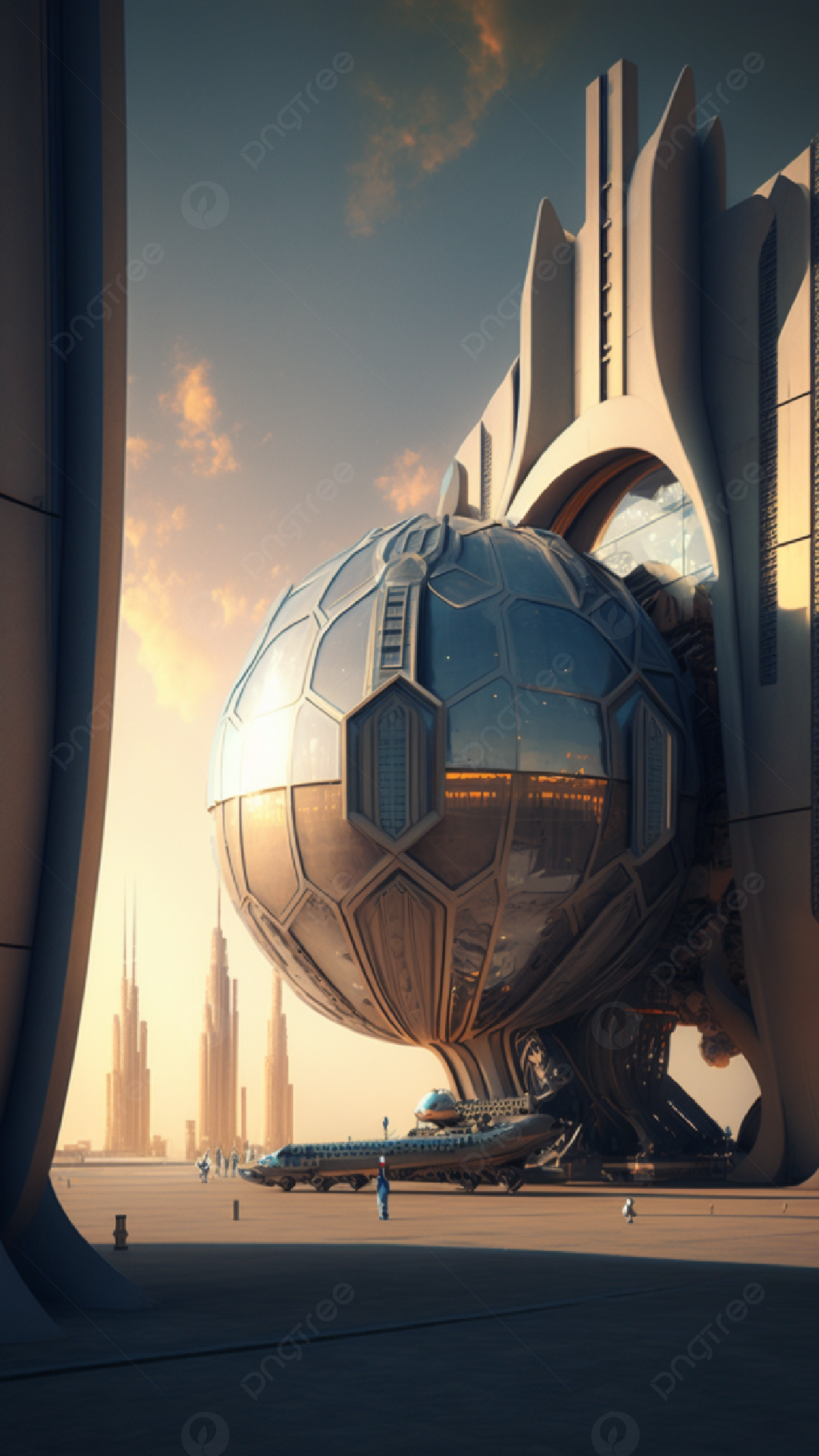 Wallpaper #sGf07JIBSpphPi3-g1XU90 Sci Fi Building Concept Art