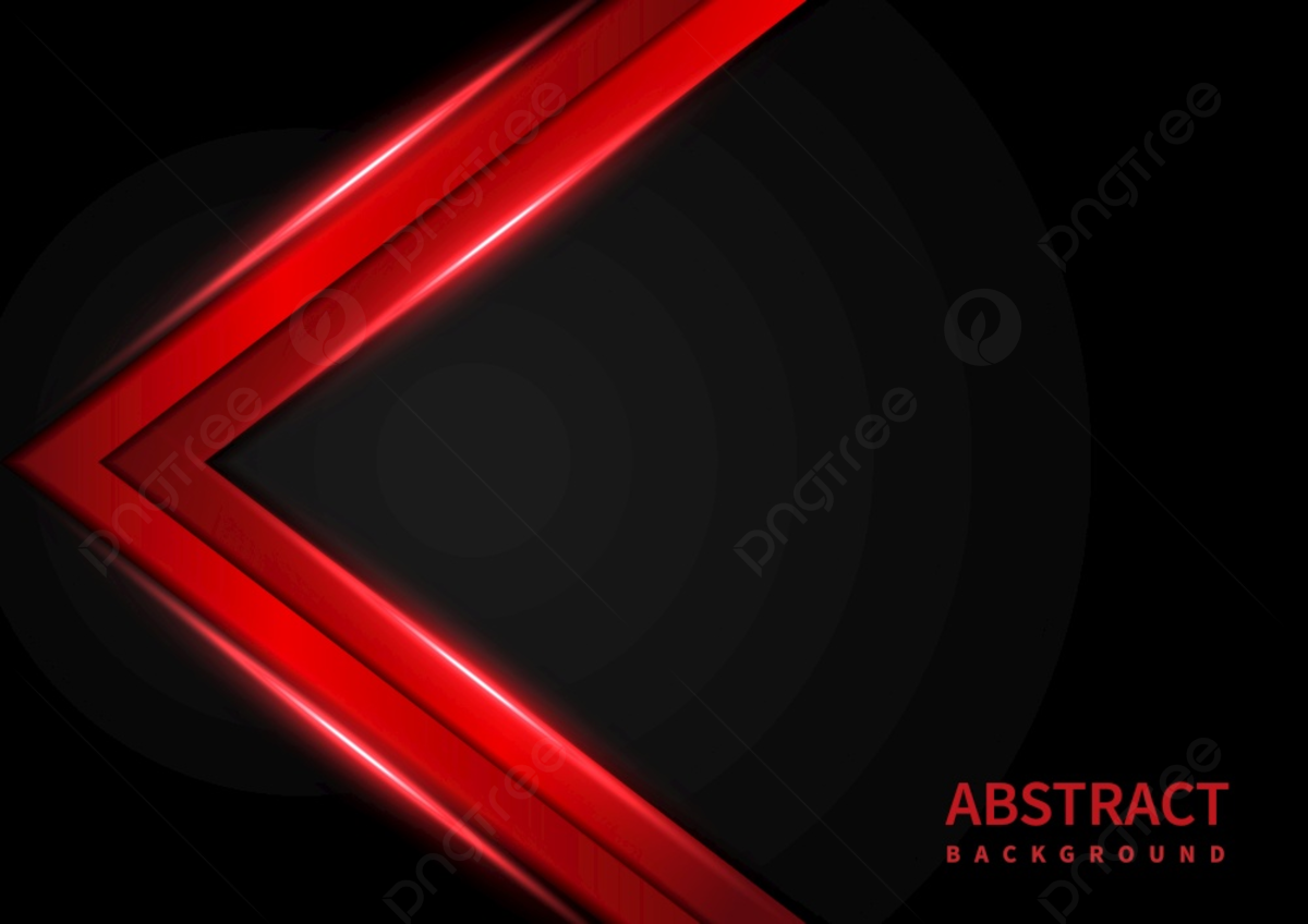 Wallpaper #35-KWJMBcUVgGJNoGrDc64 Abstract Technology Style Red Lights Triangle on Black Background with