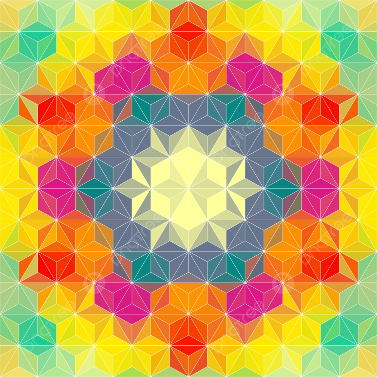 Wallpaper #Oh27K5MBlOZrFDOkUMjc39 Vector Abstract Colorful Pattern Background Vintage Fashion Triangle