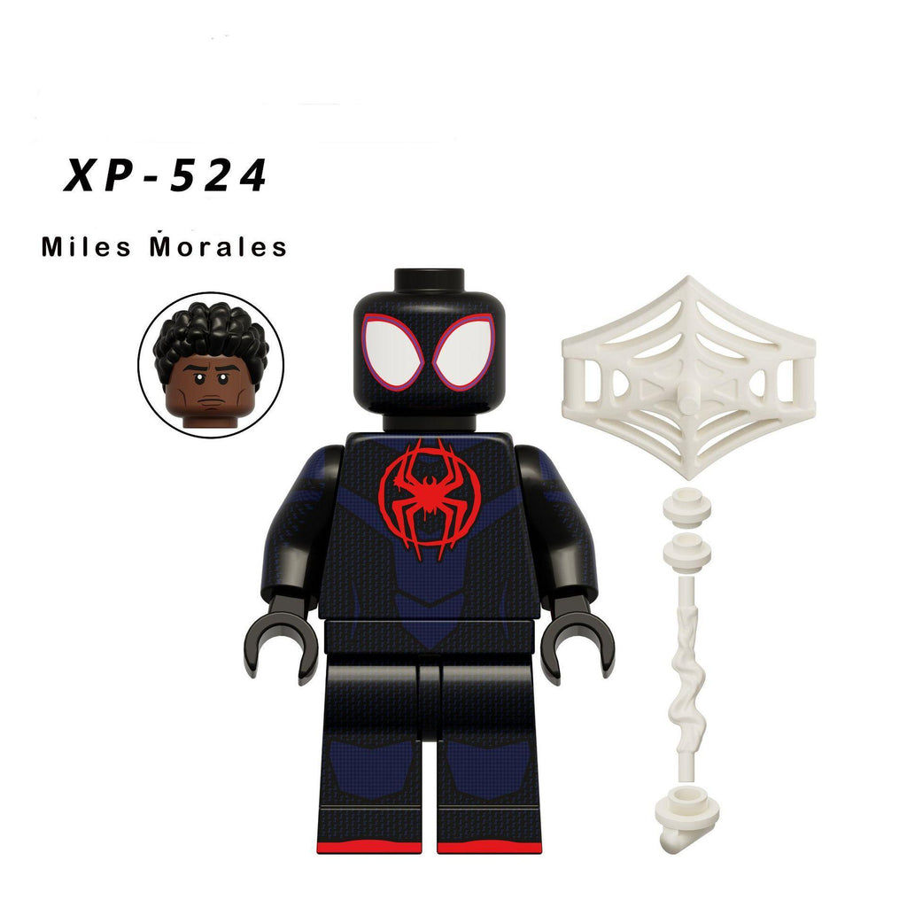 Wallpaper #K-o8V5MBlwTYPL18WxEs144 Superhero Parallel Universe Spider Man Figure Building Blocks Linoos