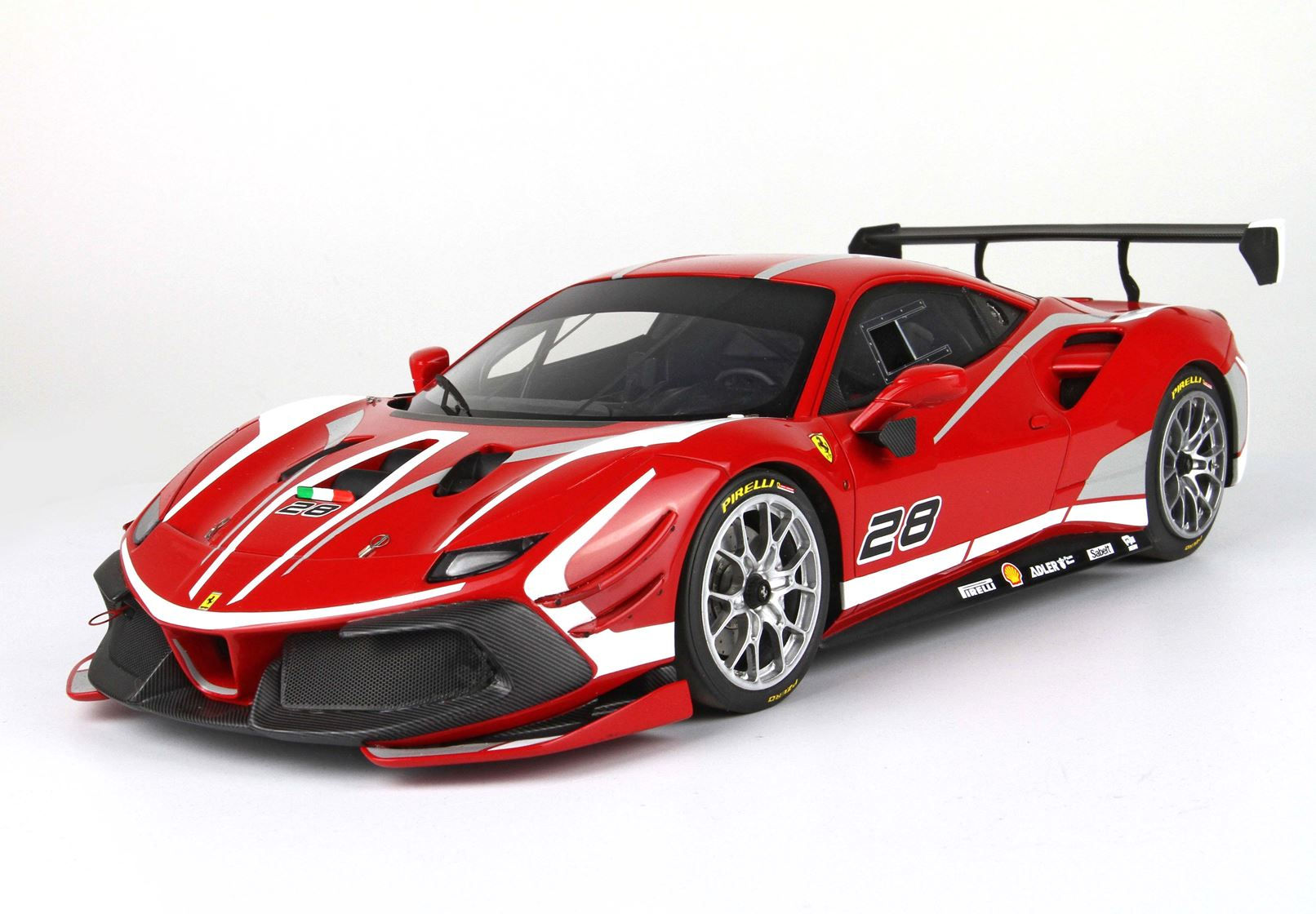 Wallpaper #vyyiSZMB0E1QgA7w7fOj52 Bbr Ferrari 488 Challenge Evo 2020 Rosso Corsa 322 118 Scale Model