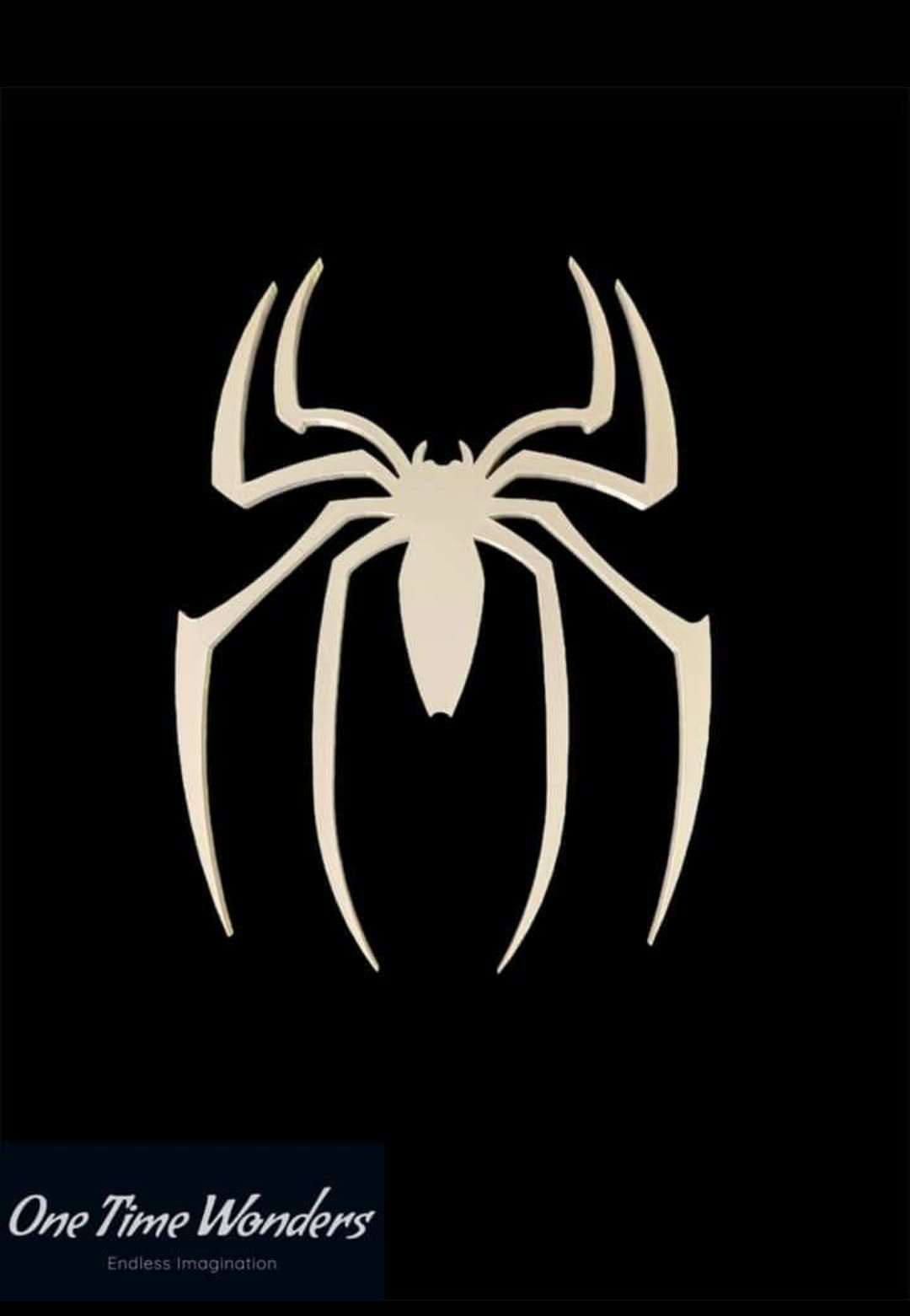 Wallpaper #EGiVFpMBSpphPi3-6QxI256 29cm Spider Man Emblem Wall Art
