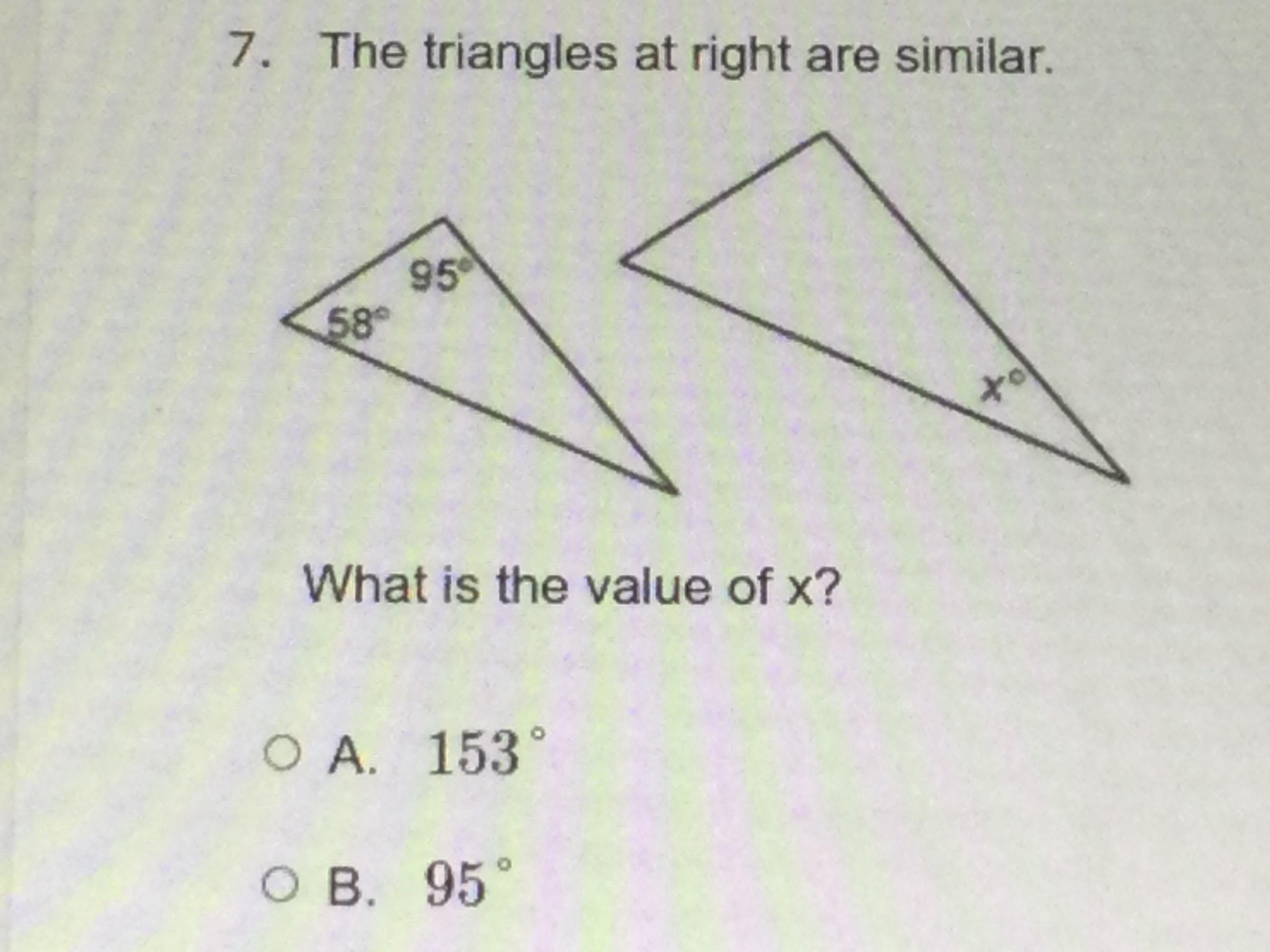 Wallpaper #_GcLCZMBSpphPi3-ZM3k224 The Triangles at Right Are Similar What is the Value of X Brainlycom