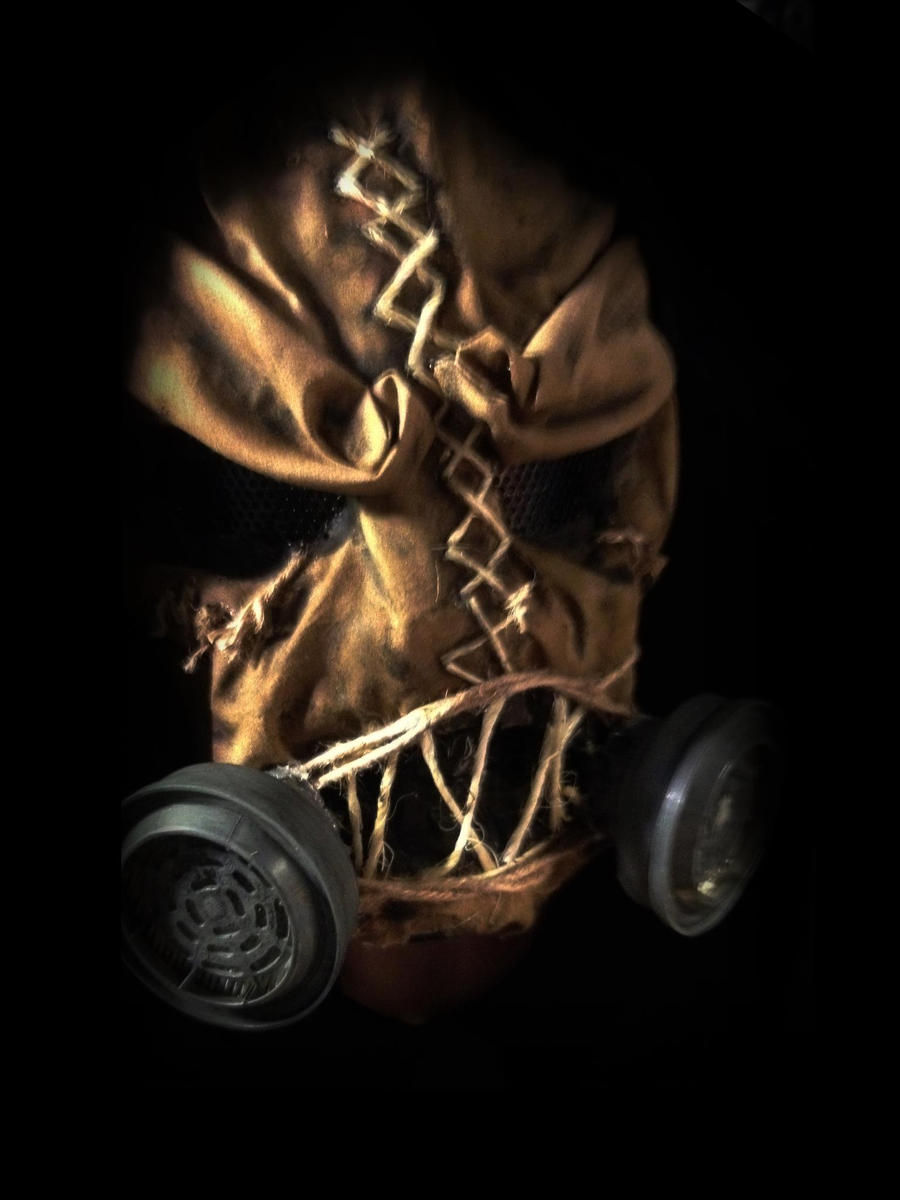 Wallpaper #gbhl25IBJvJKYCmExPap320 Arkham Asylum Scarecrow Mask by Romantically Geeky on Deviantart