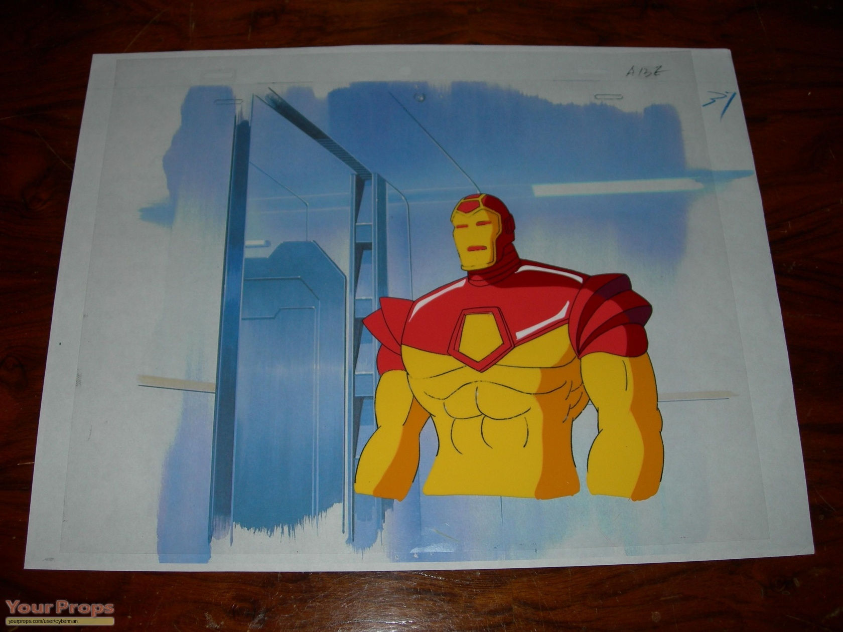 Wallpaper #IbjfjZIBJvJKYCmEx9kQ56 Iron Man the Animated Series Iron Man Animation Cels Original Prod
