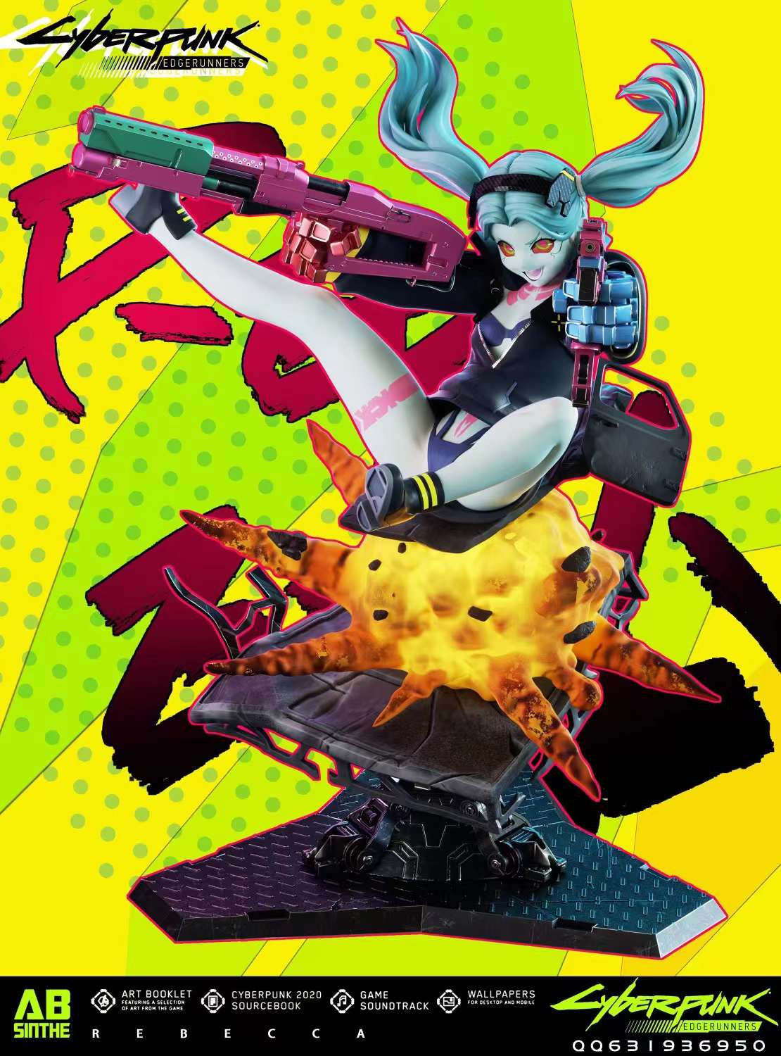 Wallpaper #rXPch44BFI5NbQkstiFg29 Preorderabsinthe Studio Cyberpunk Edgerunners Rebecca 16 Resin Statue