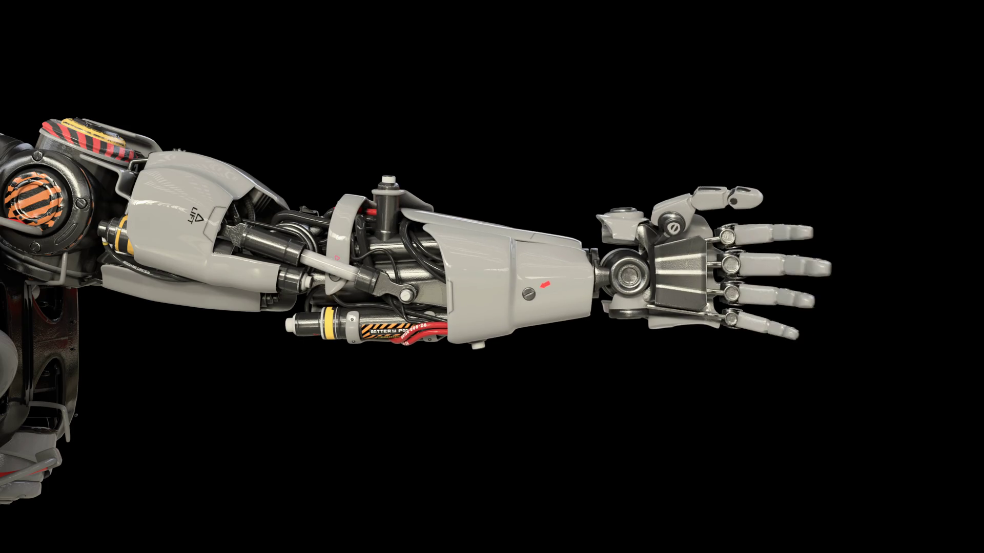 Wallpaper #EBqIT5MB1yWOL4qgrX-V58 Bionic Arm Showing Functionality Production Stock Motion Graphics Sbv