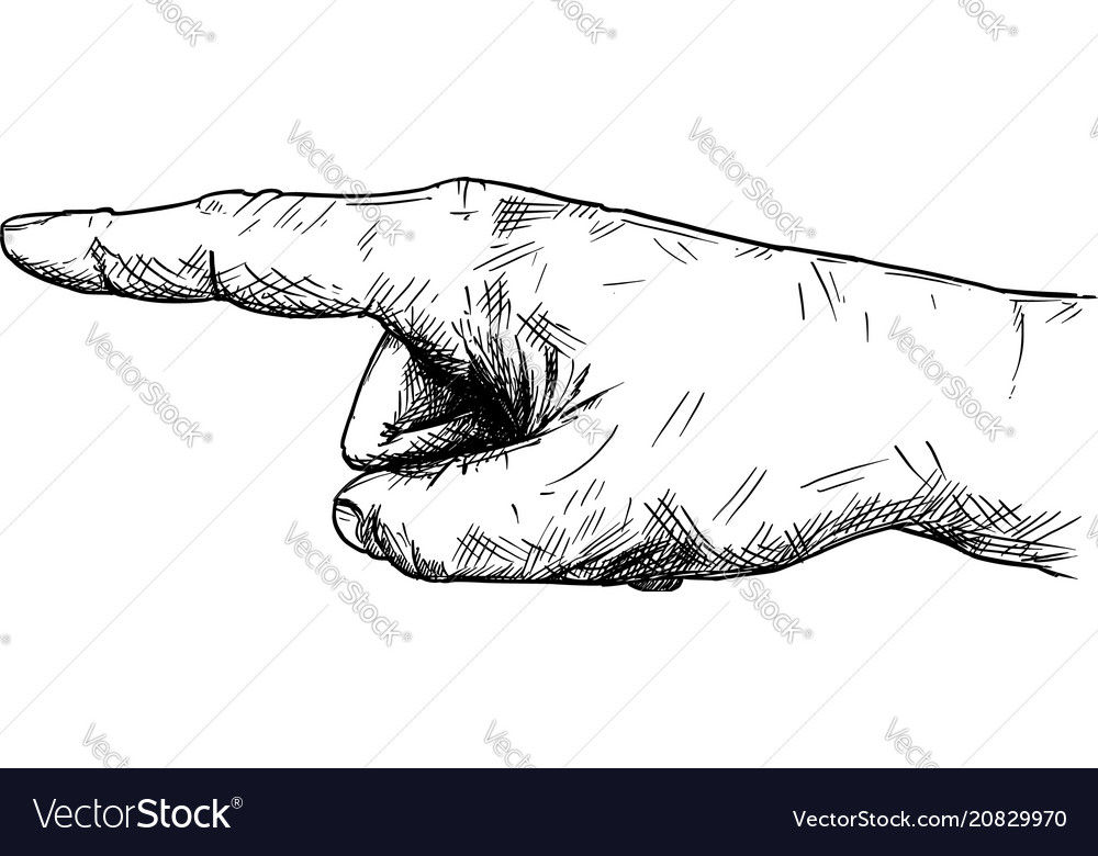 Wallpaper #nLgf2JIBJvJKYCmEN-Zo233 Artistic or Drawing of Hand with Finger Pointing Vector Image