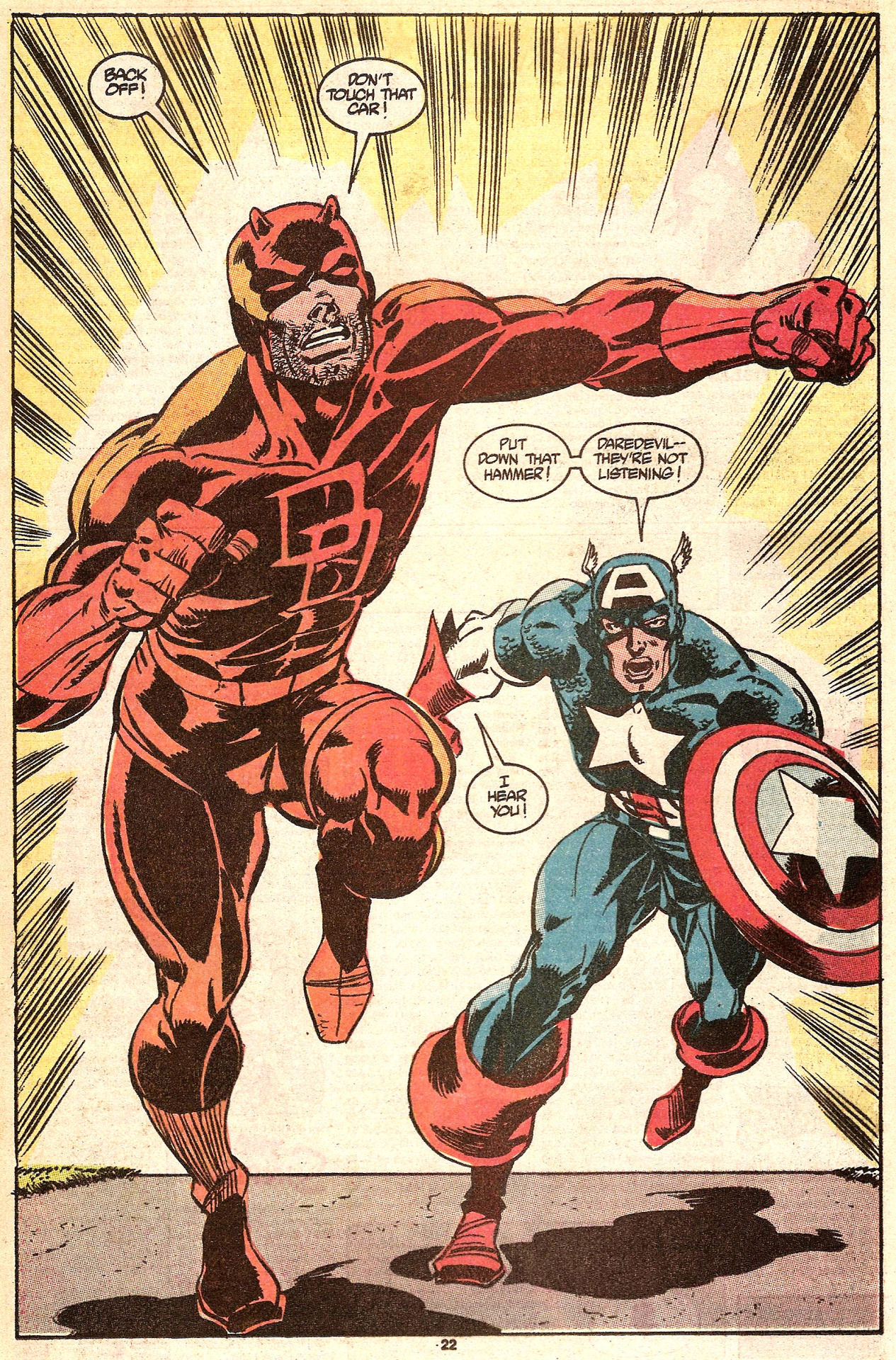 Wallpaper #Xxk2EI8BtGB6xQ78116h47 Captain America 372 378 1990 and Daredevil 283 Streets of Poison