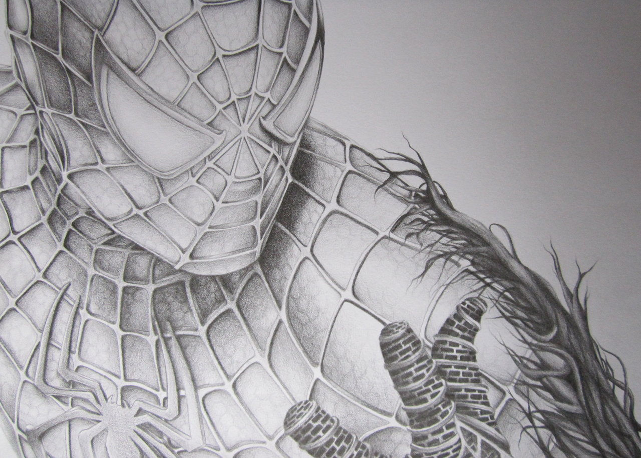 Wallpaper #2DG6NZMB5zzyi_yYf1cF52 Spiderman Pencil Sketch at Paintingvalleycom Explore Collection of