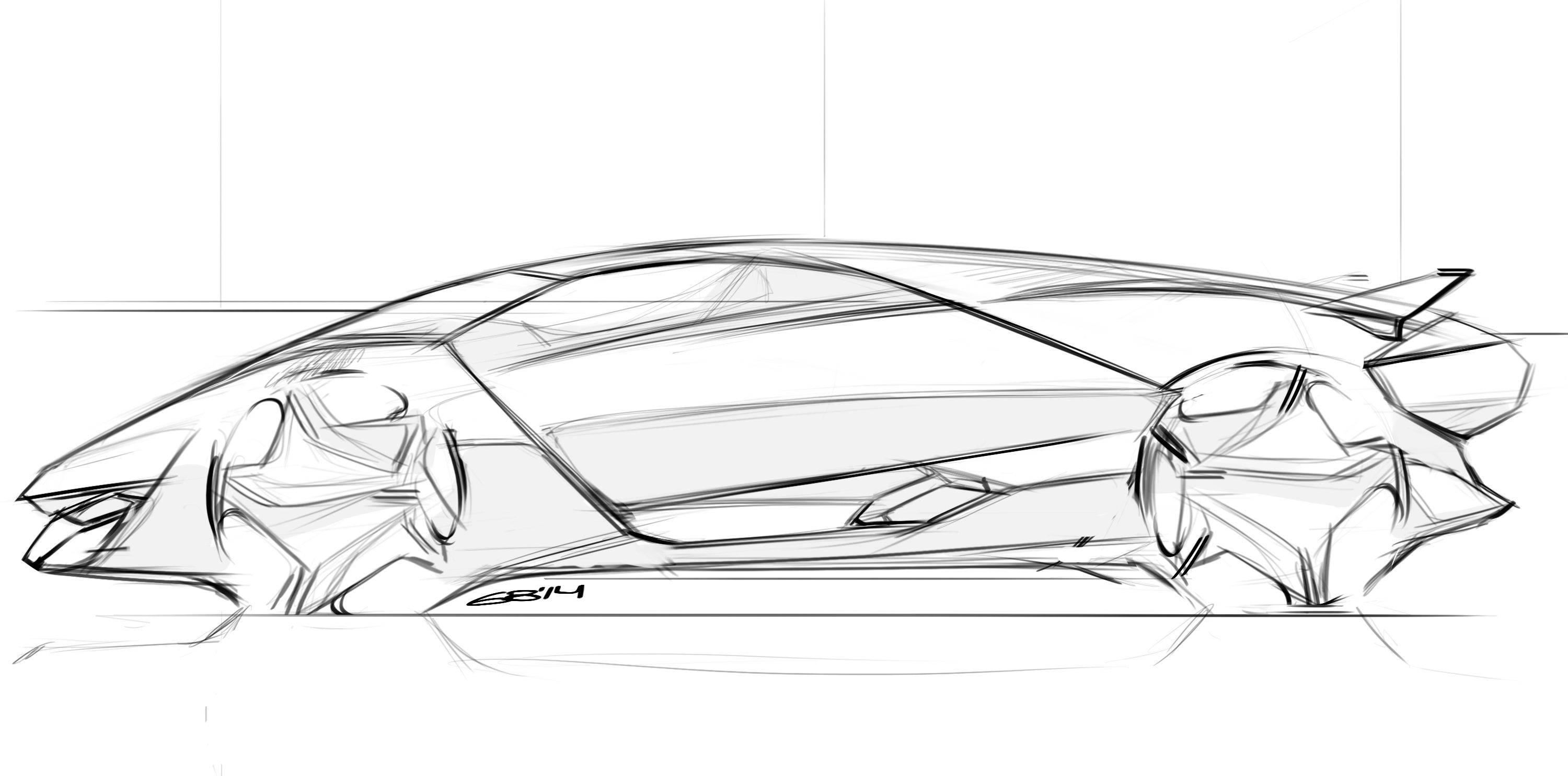 Wallpaper #vAMtZZMBpyOg8YnEctg852 Car Side View Sketch at Paintingvalleycom Explore Collection of Car