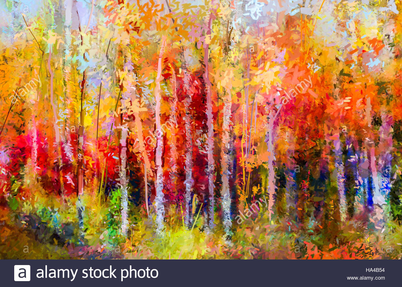 Wallpaper #qh0TLZMBlOZrFDOkGc5n169 Abstract Forest Painting at Paintingvalleycom Explore Collection of