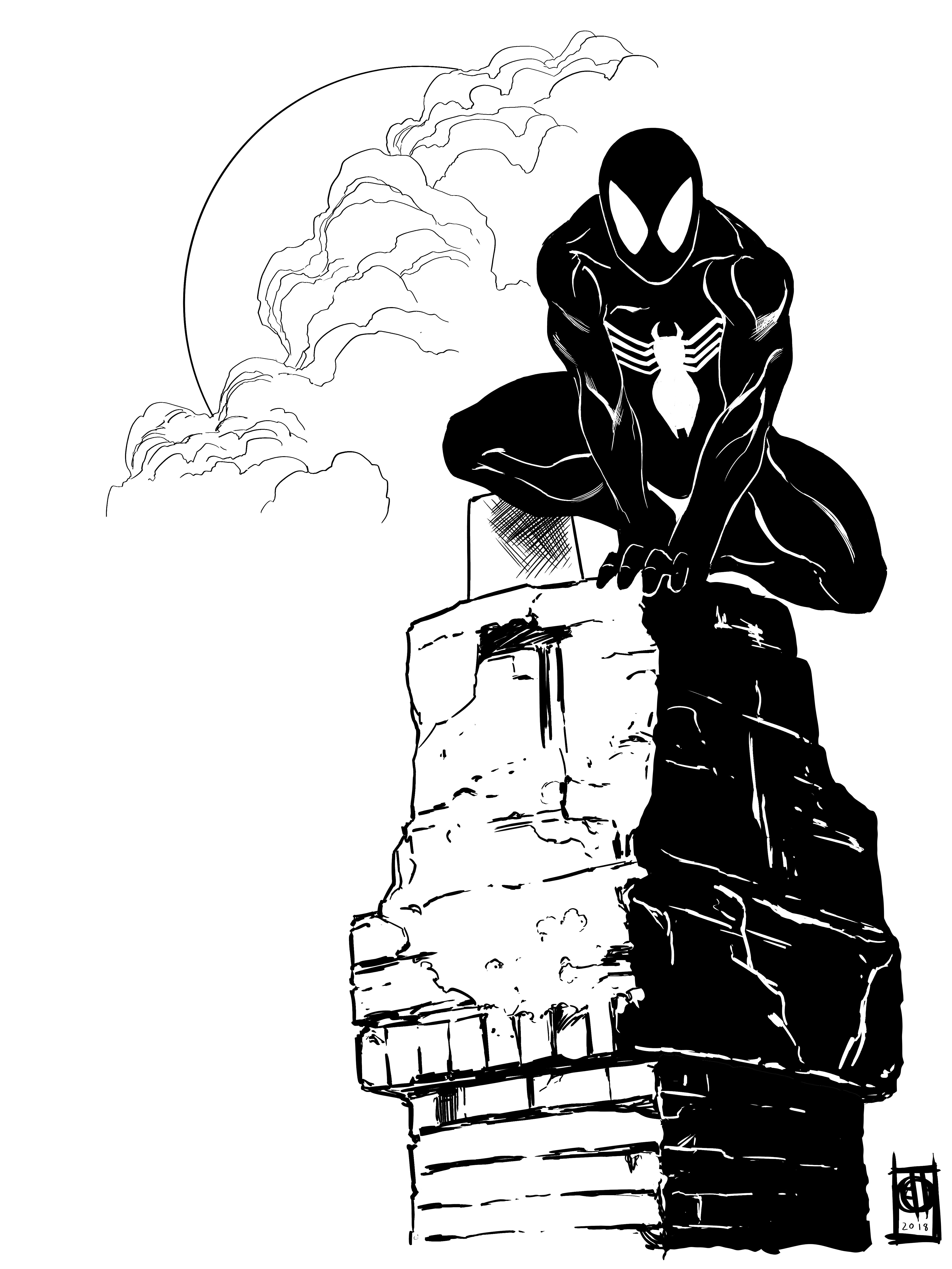 Wallpaper #_EIRPZMBOBpx0NhmtsKI82 Spiderman Black Suit Drawing at Getdrawingscom F00