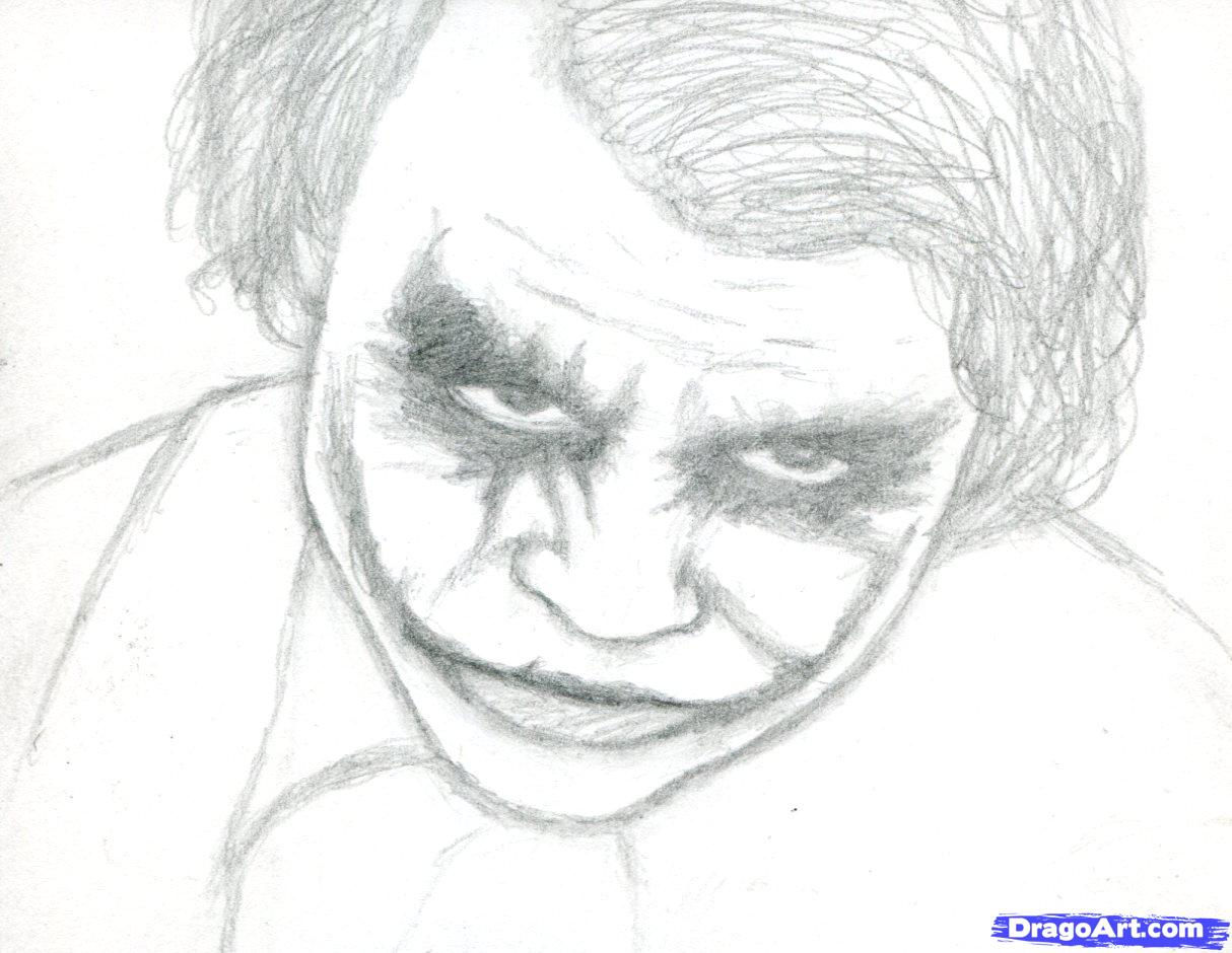 Wallpaper #5RlaLo8BtGB6xQ78zpRa57 Joker Face Drawing at Paintingvalleycom Explore Collection of Joker