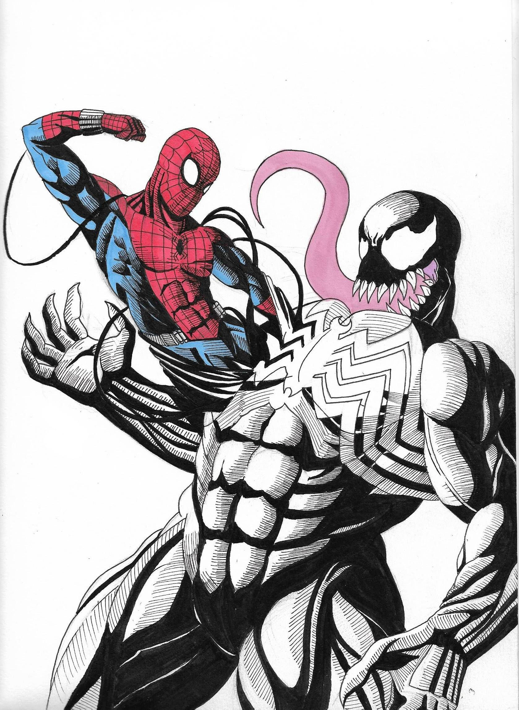 Wallpaper #taVfOJMBVBiSkHCaRo0Q279 Venom Spiderman Drawing Spiderman Symbiote Thuddleston Labrislab