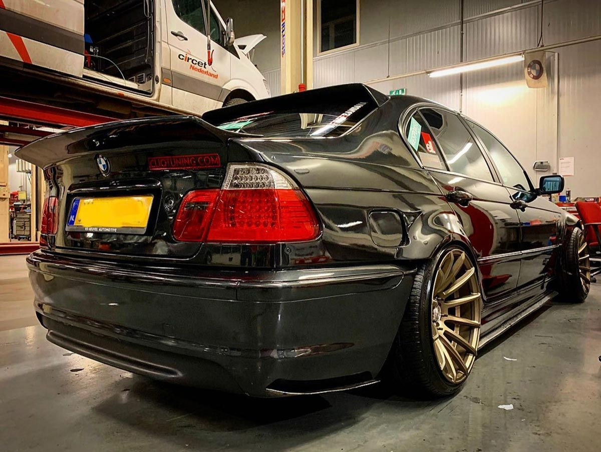 Wallpaper #lmhXIJMBSpphPi3-_i2H29 BMW E46 Sedan Drag Wing Cliqtuning