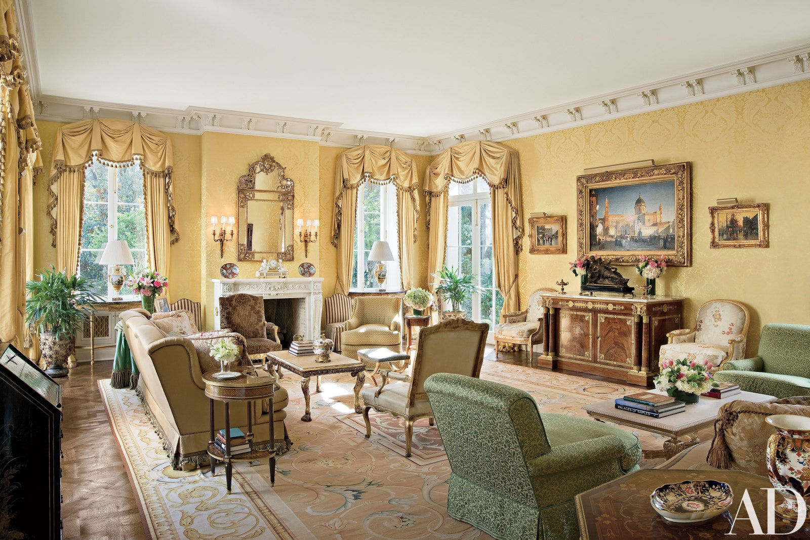 Wallpaper #qJy34JIBZHQxiYara7ci37 Look Inside a French Neoclassical Style Mansion in New Orleans