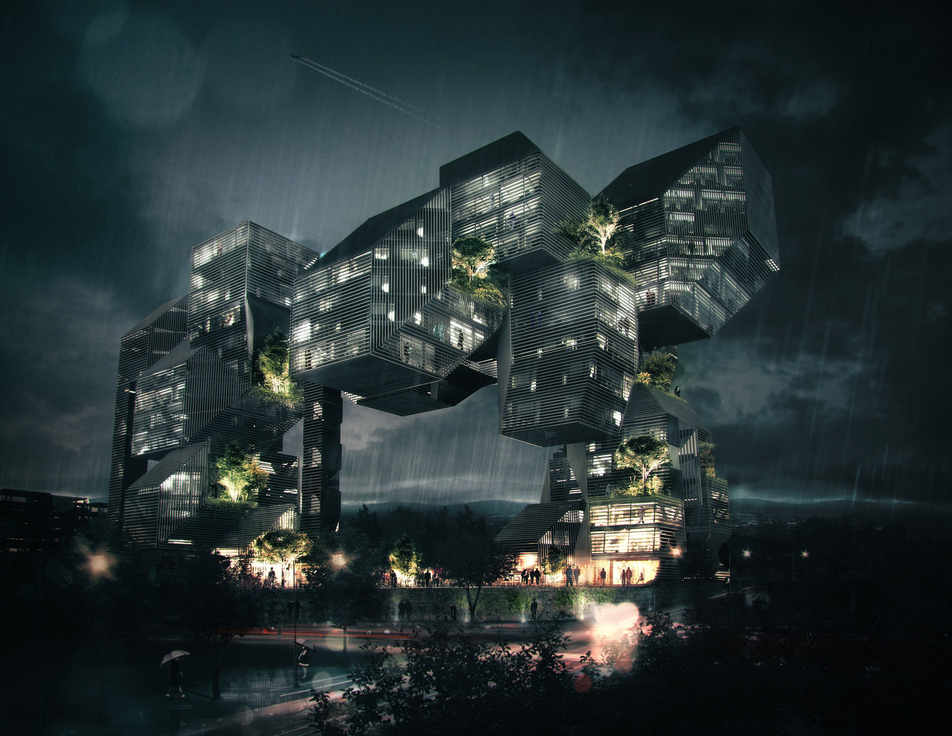 Wallpaper #o_EMRJMBLX2DcmSN94U3131 Innovative Architecture Design Architecture Projects by Mad