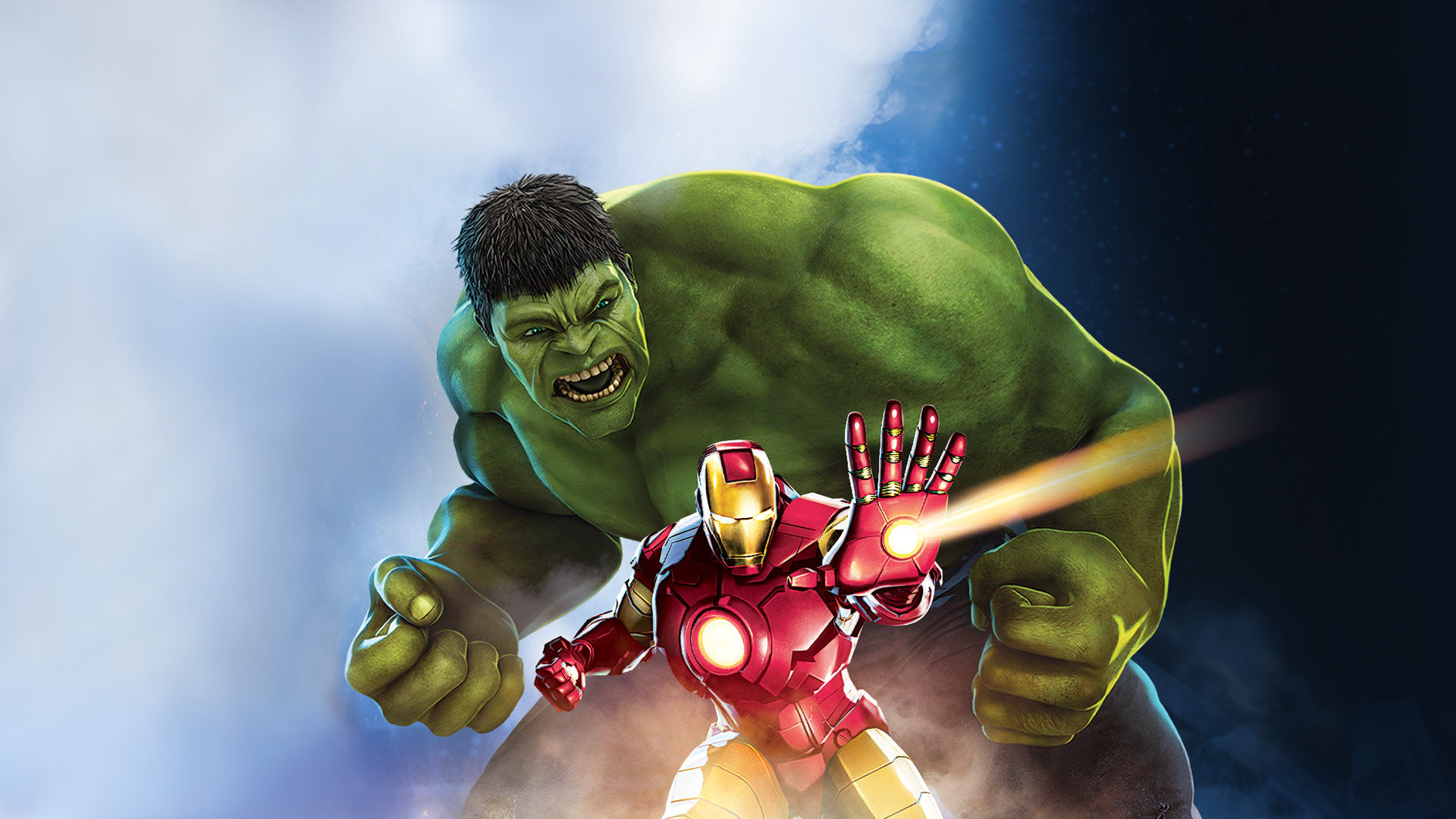 Wallpaper #kGcs65IBSpphPi3-skov131 Iron Man Hulk Heroes United Disney