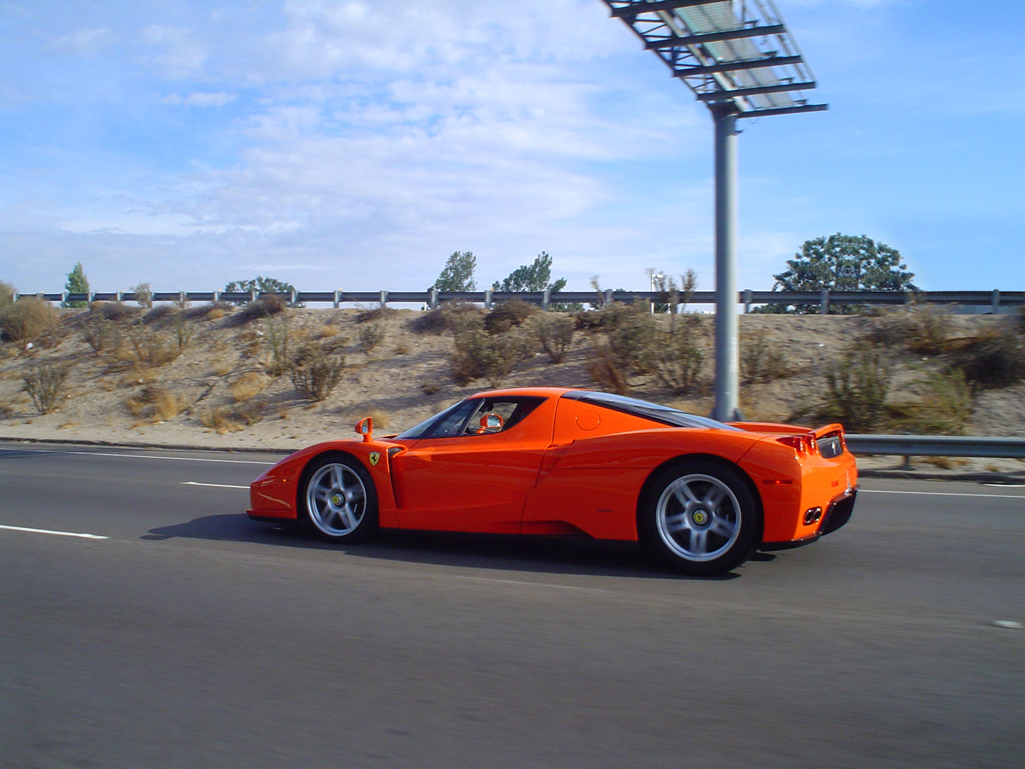 Wallpaper #d3PkhI4BFI5NbQksWB3h48 Orange Ferrari Enzo Driving Orange Ferrari Enzo Driving Flickr