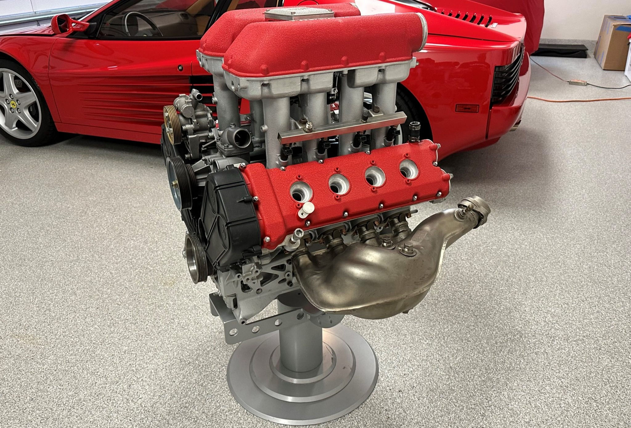 Wallpaper #cttlMpMB3oUMxGFSqj0440 No Reserve Ferrari F131 V8 Display Engine for Sale on Bat Auctions