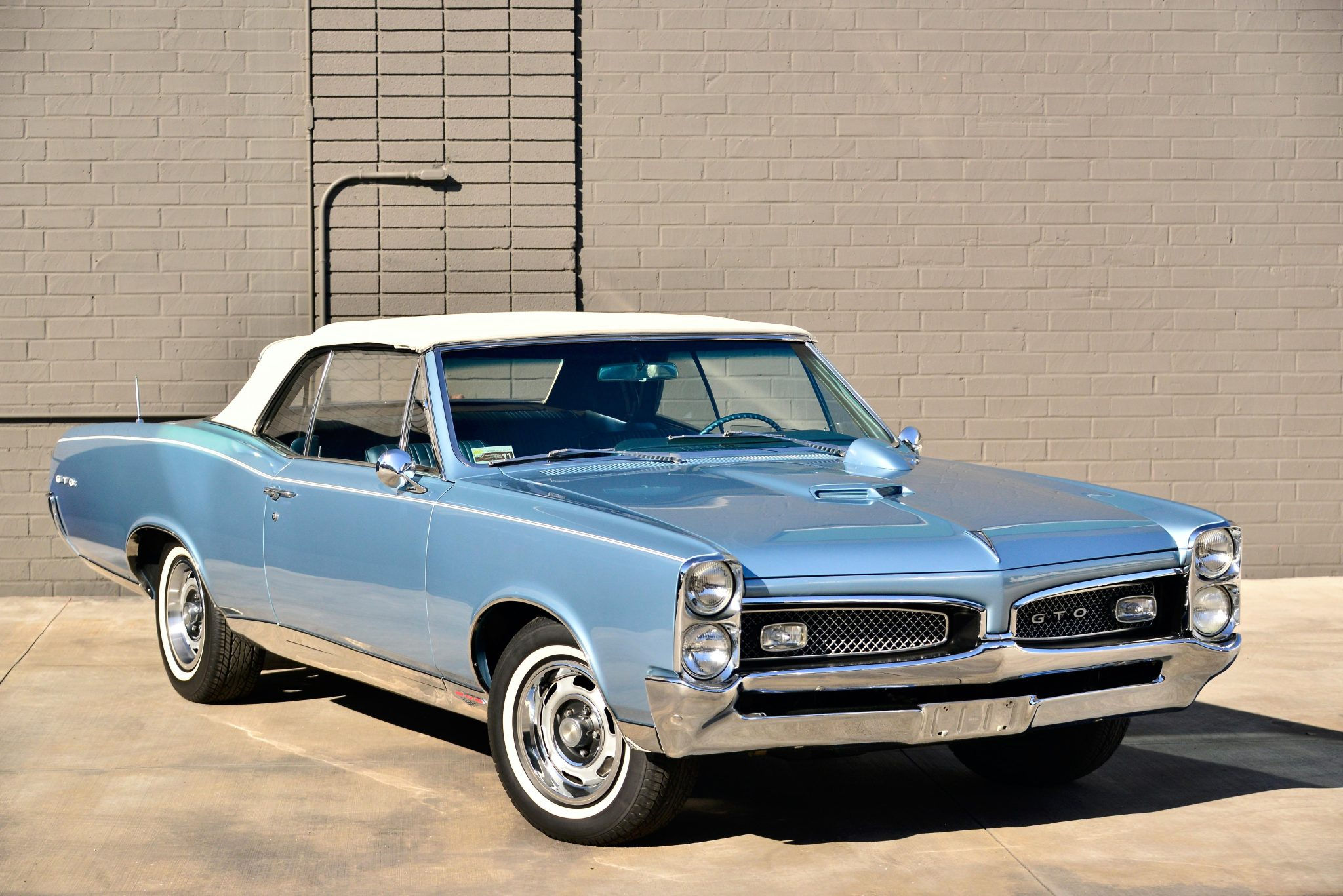 Wallpaper #fmcb7pIBSpphPi3-k1tN87 1967 Pontiac Gto Convertible 4 Speed for Sale on Bat Auctions Sold