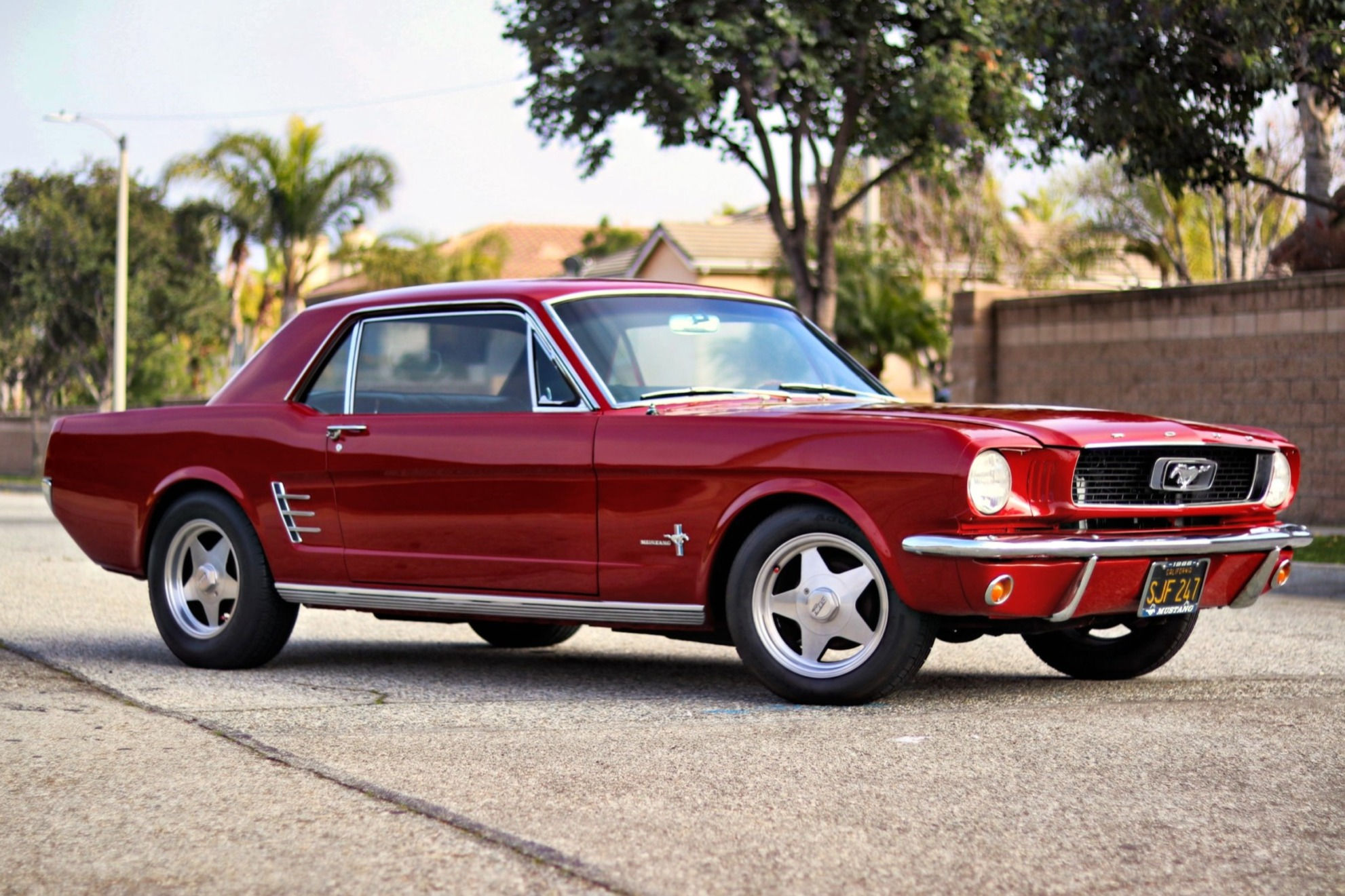 Wallpaper #n7gi1pIBJvJKYCmEdNwN191 1966 Ford Mustang Hardtop for Sale on Bat Auctions Sold for 13500