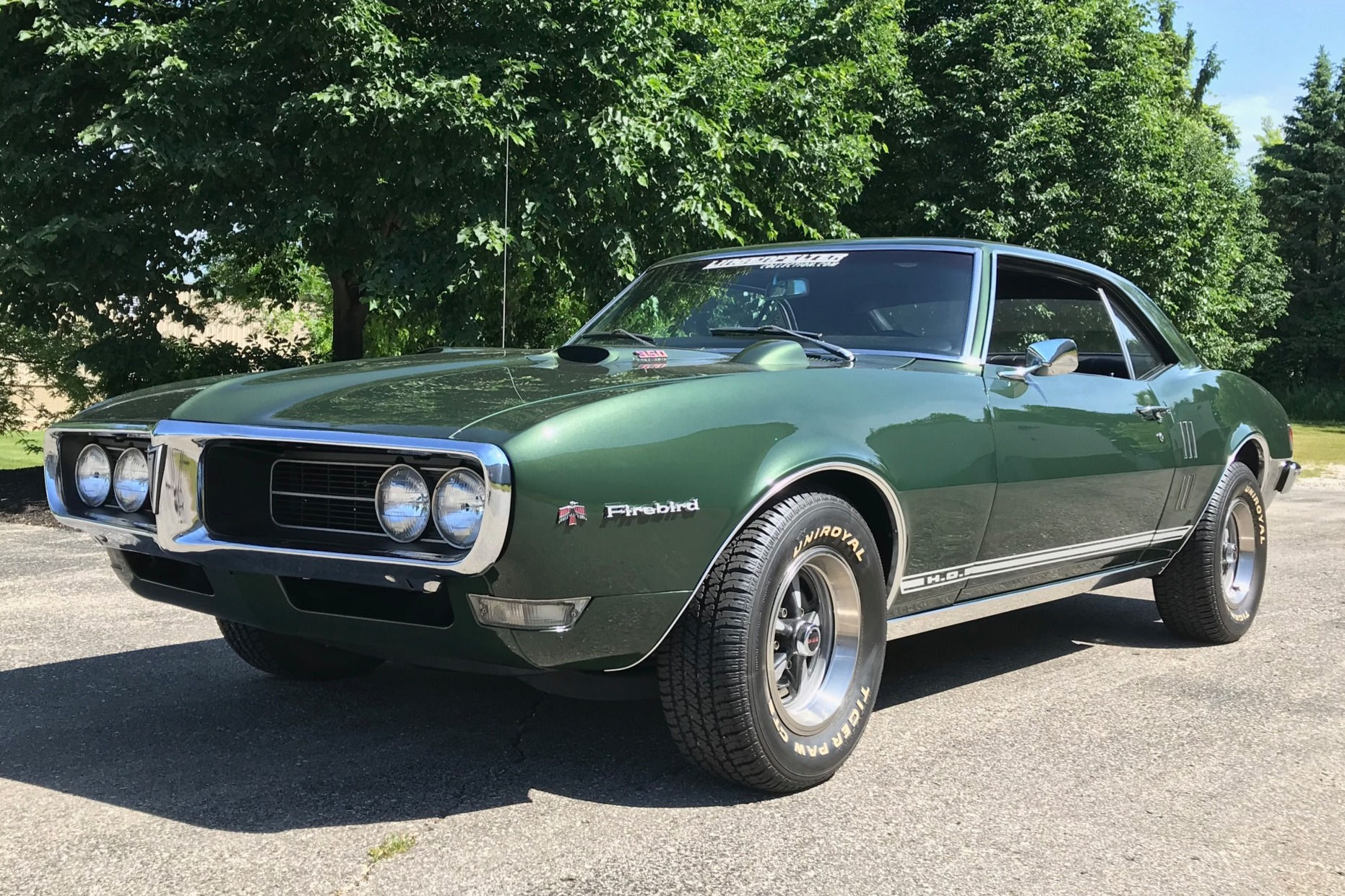 Wallpaper #Lbi625IBJvJKYCmEKvib97 1968 Pontiac Firebird 350 Ho 4 Speed for Sale on Bat Auctions Closed