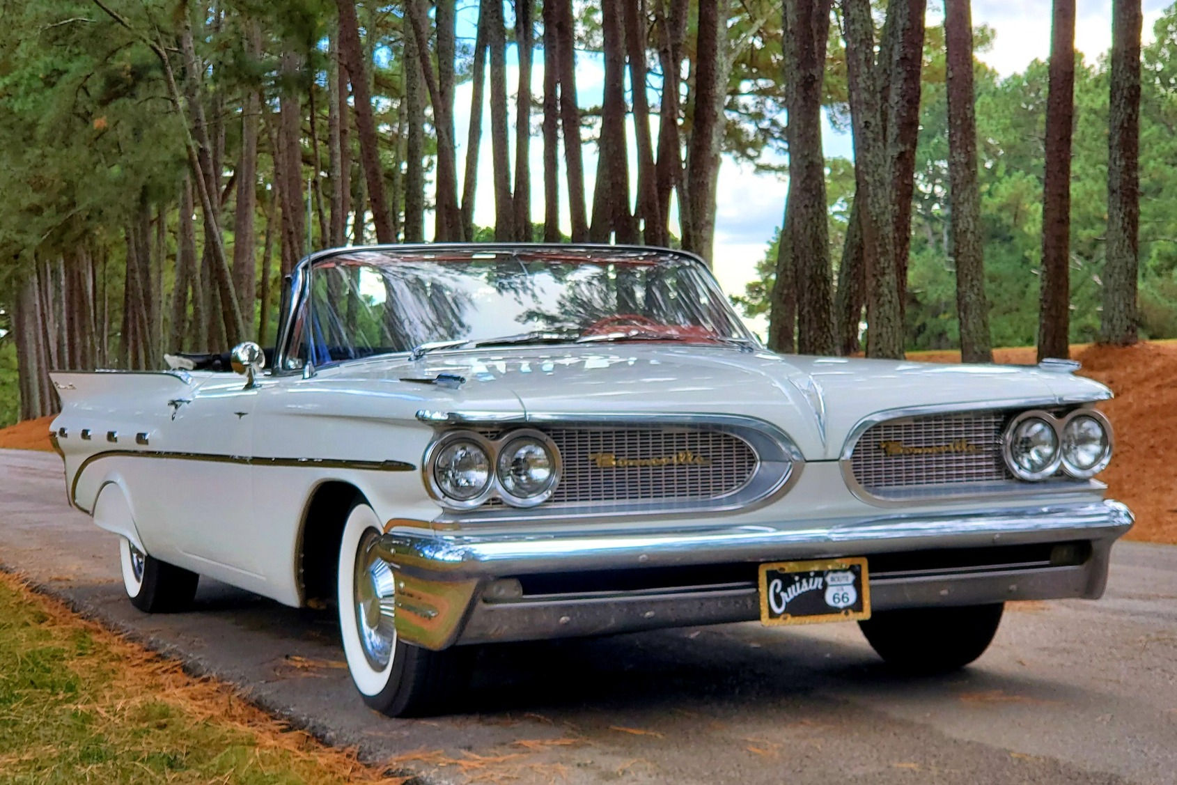 Wallpaper #X3QCwo4B_8f4nGFaSG5v58 1959 Pontiac Bonneville Convertible for Sale on Bat Auctions Sold for