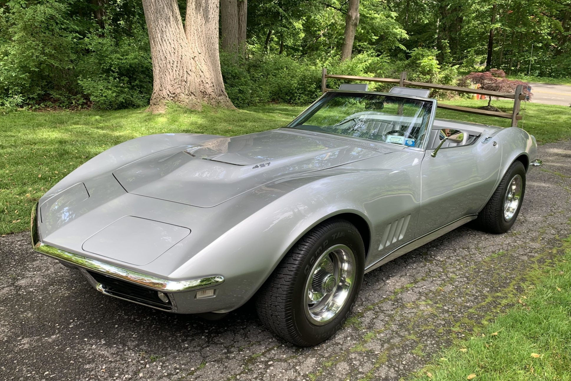 Wallpaper #ZSxtSpMB0E1QgA7wq_Y9330 1968 Chevrolet Corvette Convertible L68 427400 for Sale on Bat