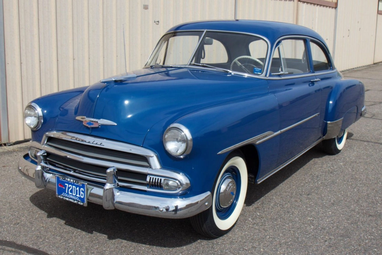 Wallpaper #Zh2mLZMBlOZrFDOkItH5173 No Reserve 55 Years Owned 1951 Chevrolet Styleline Deluxe for Sale on