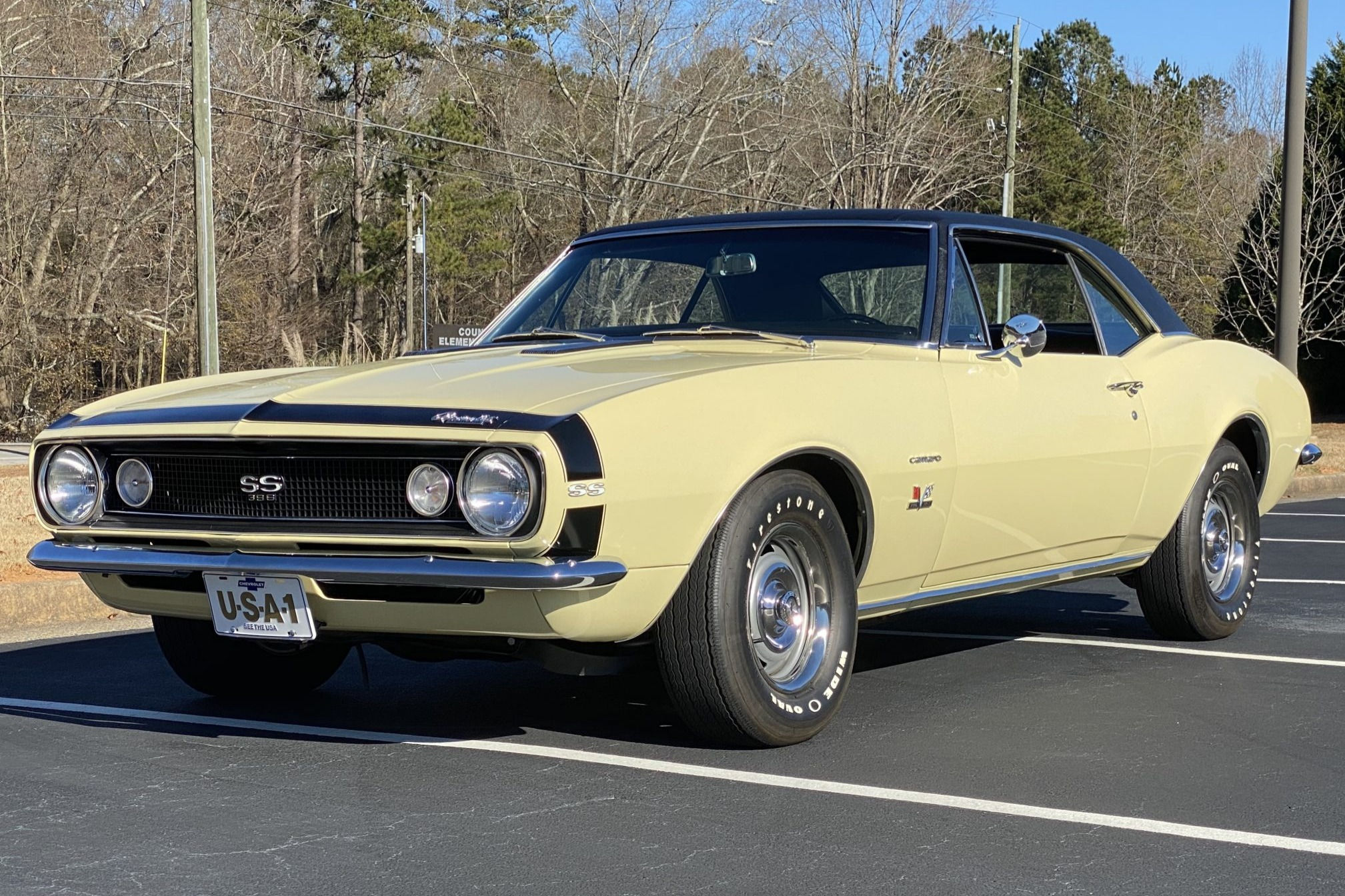 Wallpaper #ZqecMpMBlSzal8H1fNuK263 1967 Chevrolet Camaro Ss 396 4 Speed for Sale on Bat Auctions Sold